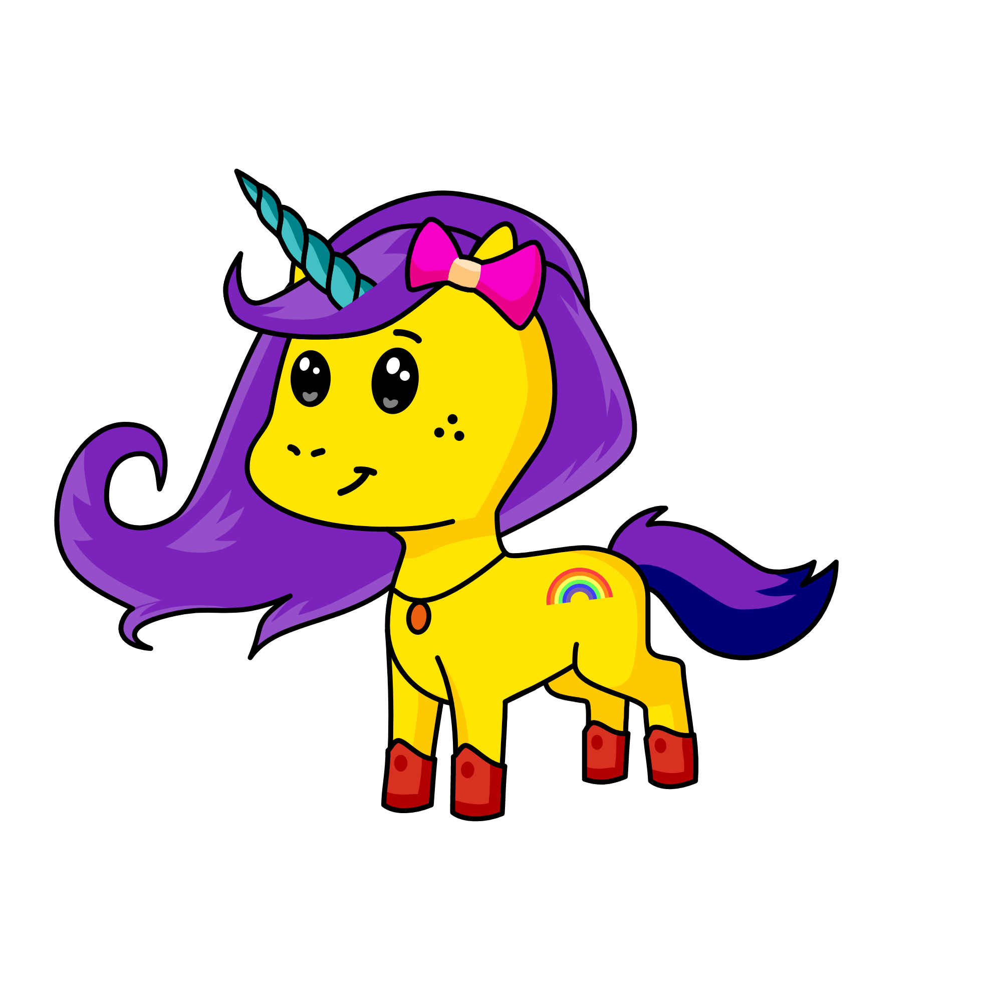 uniarcoiris, the unicorn