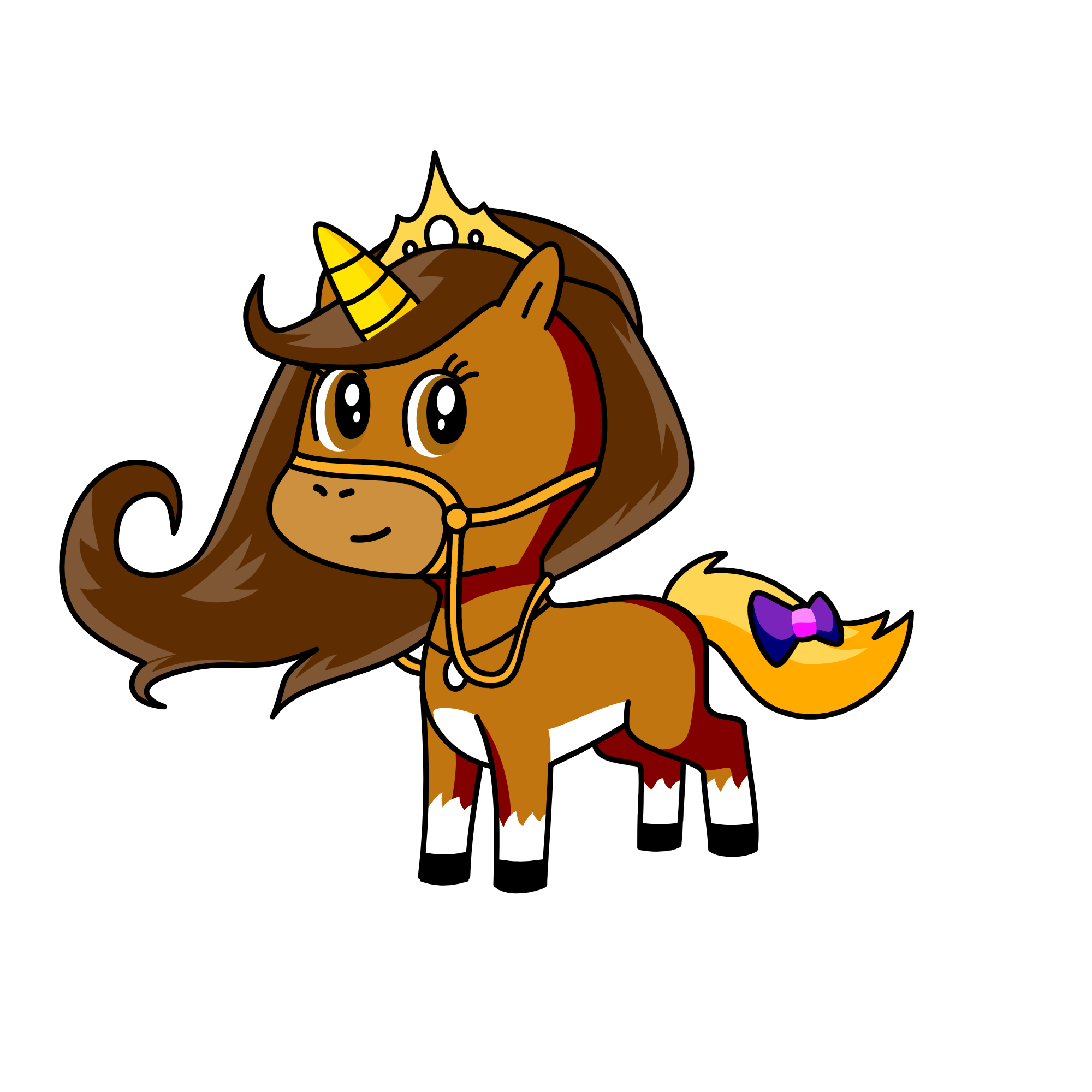 Brownie, the unicorn
