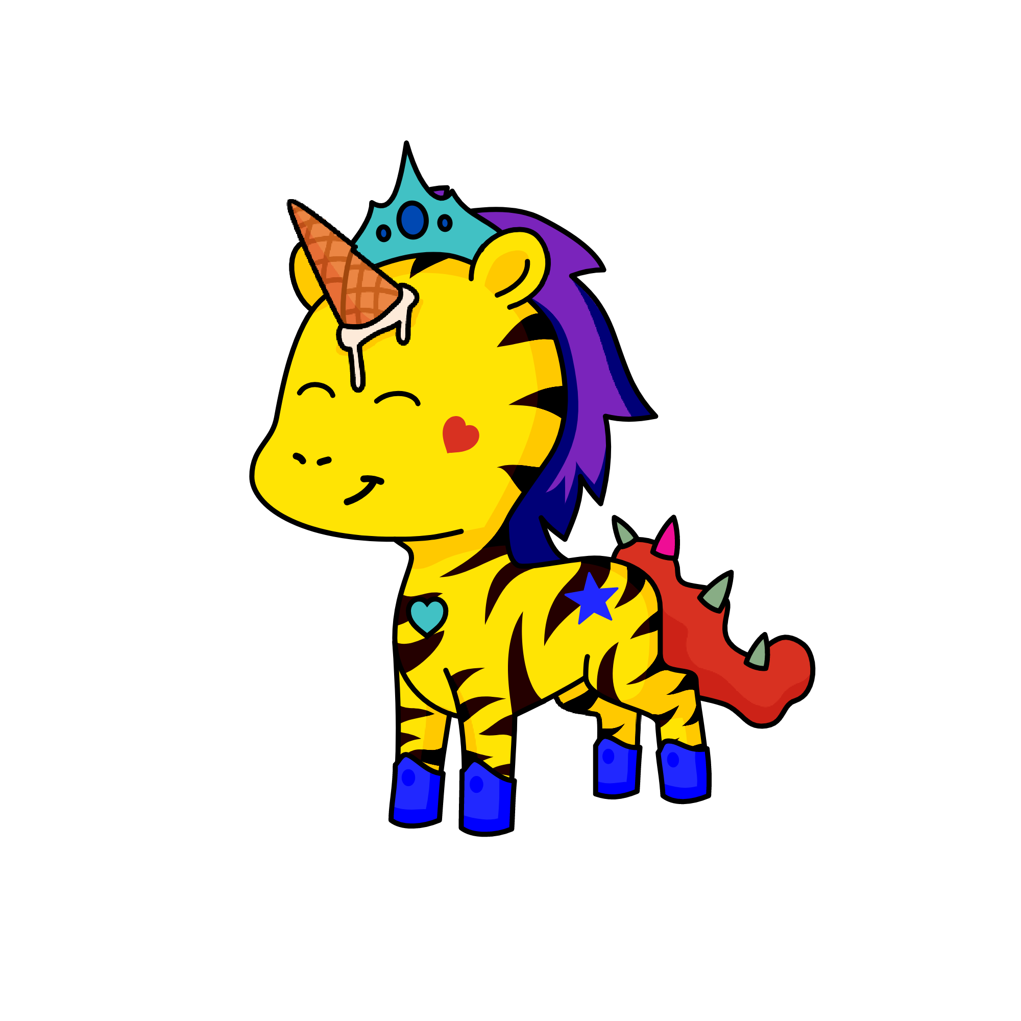 ice cream, the unicorn
