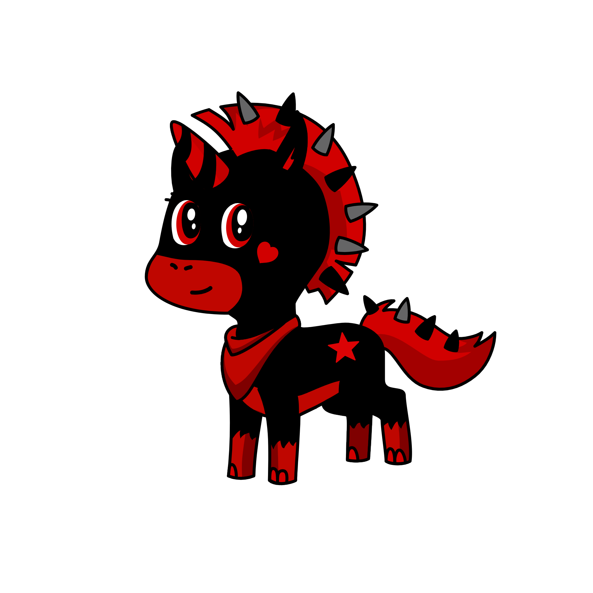 Demon, the unicorn