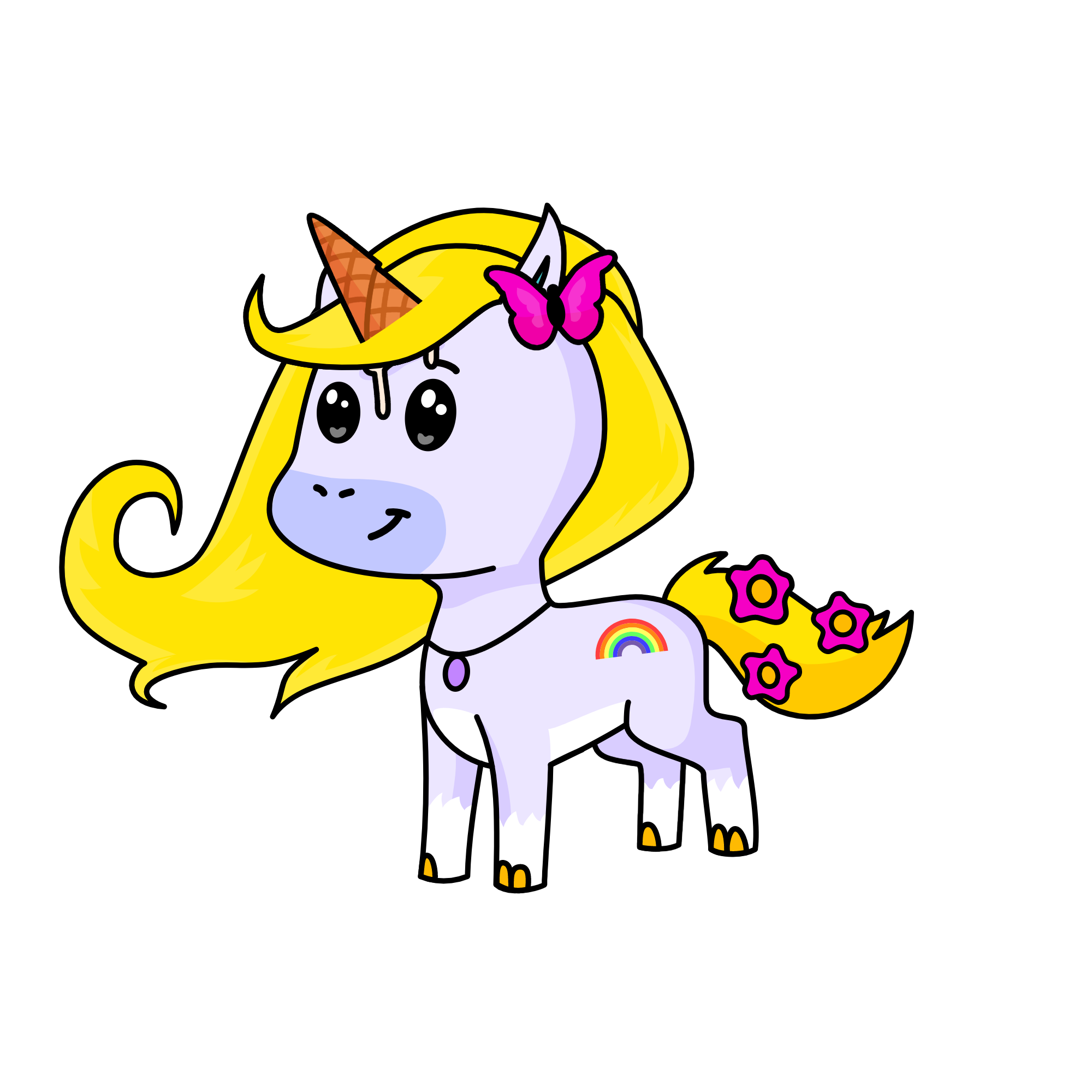 Bia, the unicorn