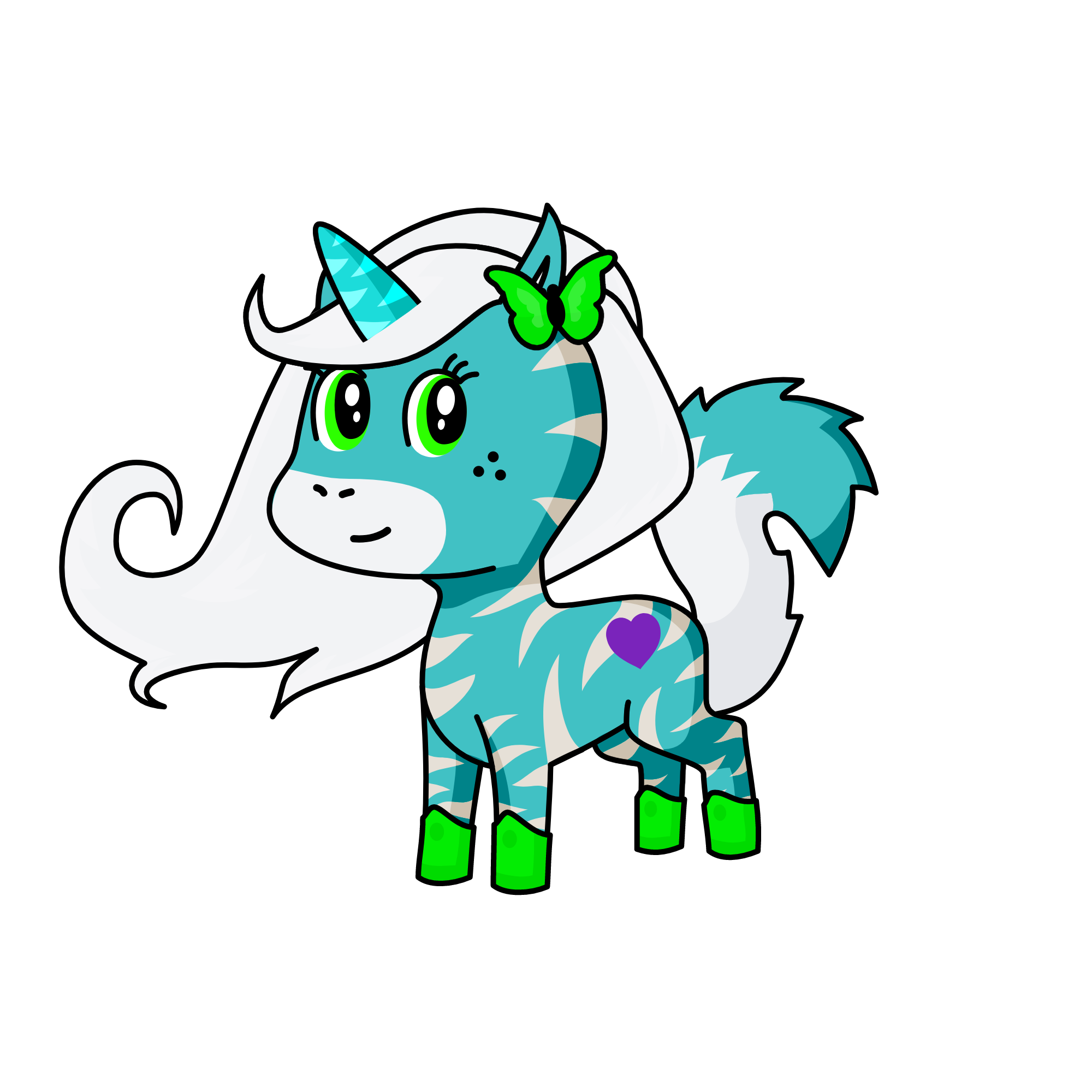 Possessed Aphmau (Emerald Secret), the unicorn