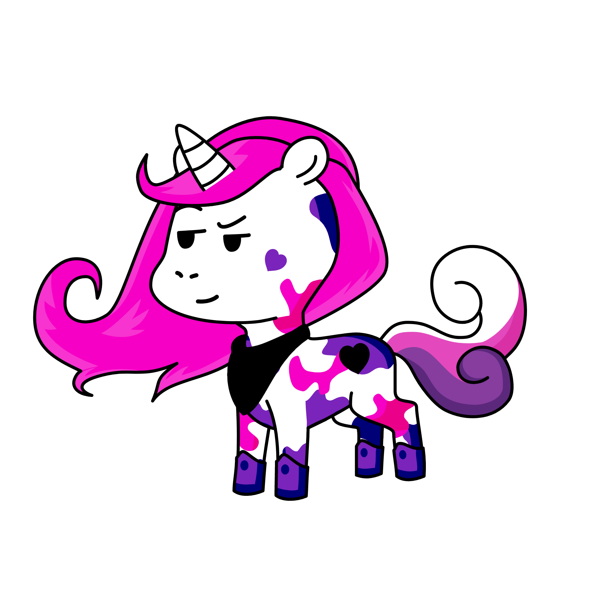 to pink to be true, the unicorn