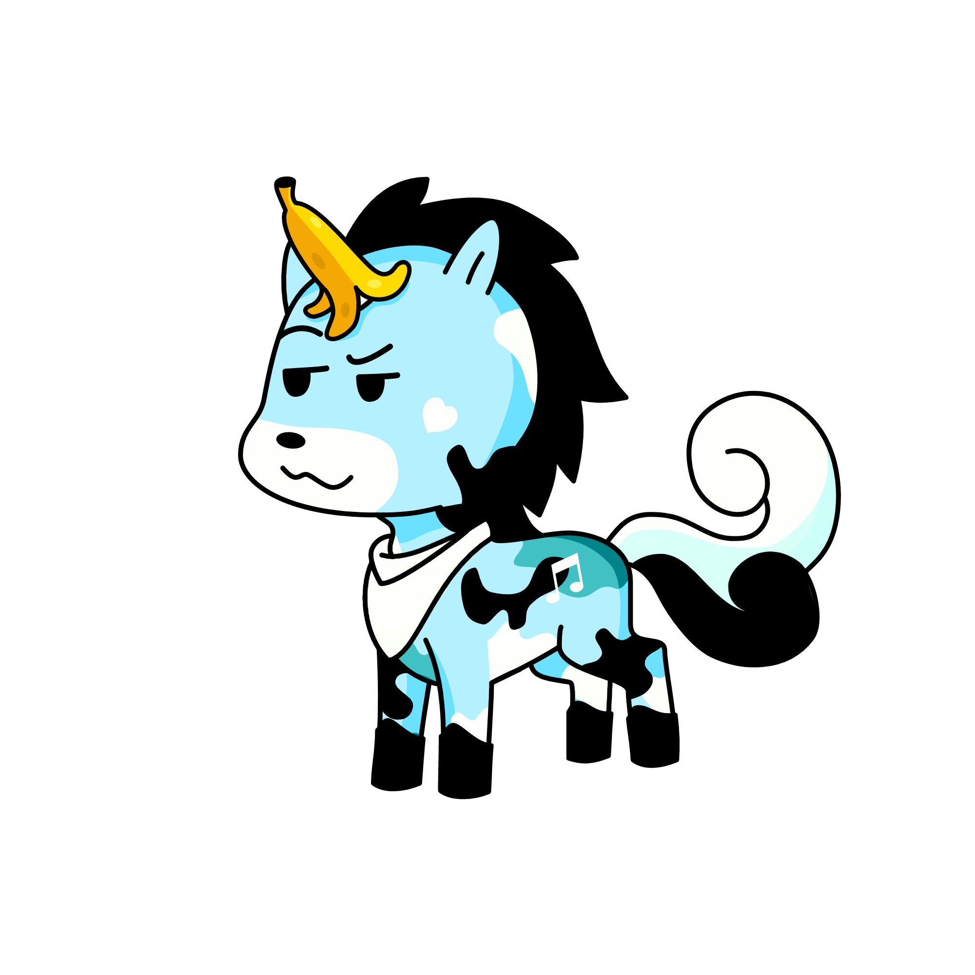 banna!, the unicorn