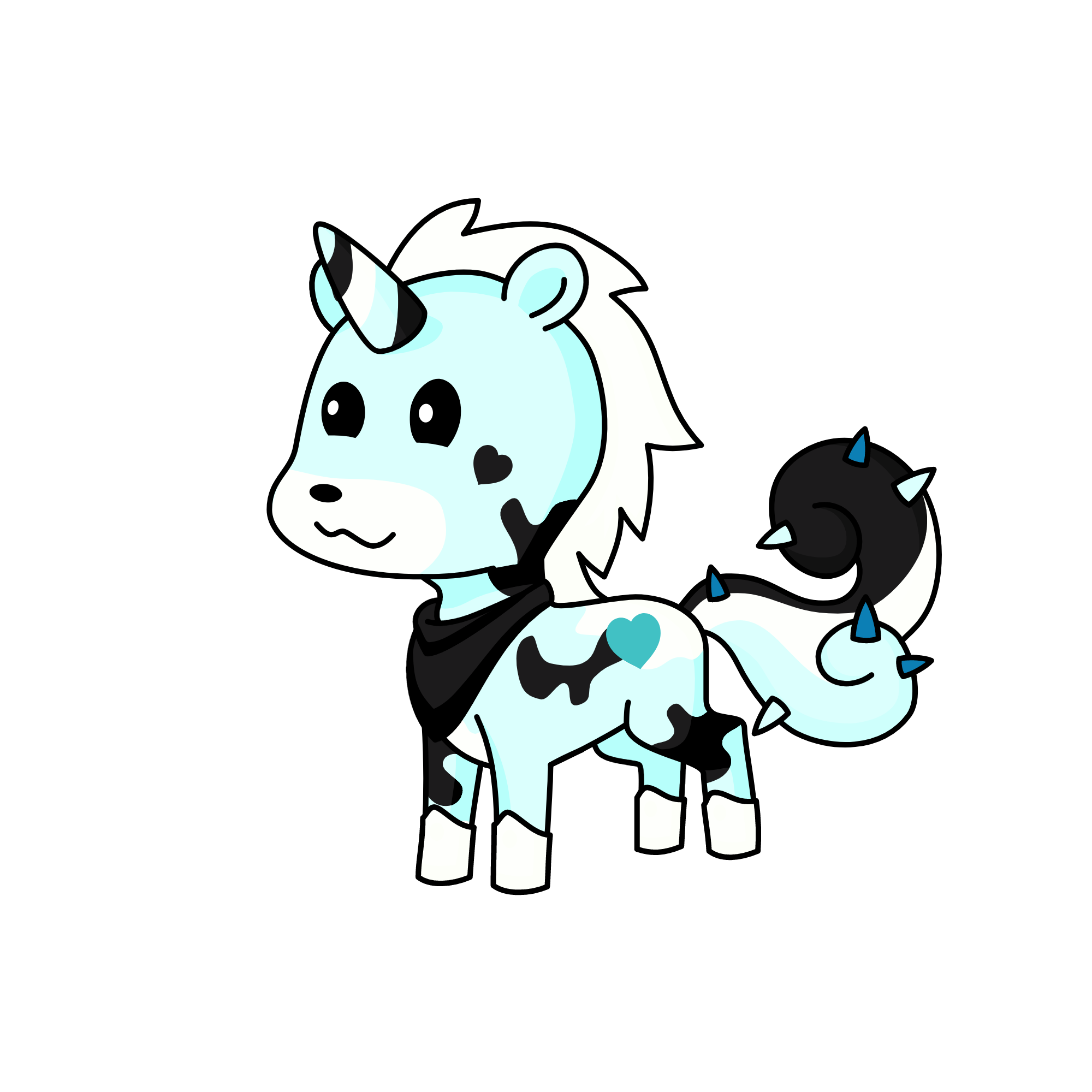 bluesky, the unicorn