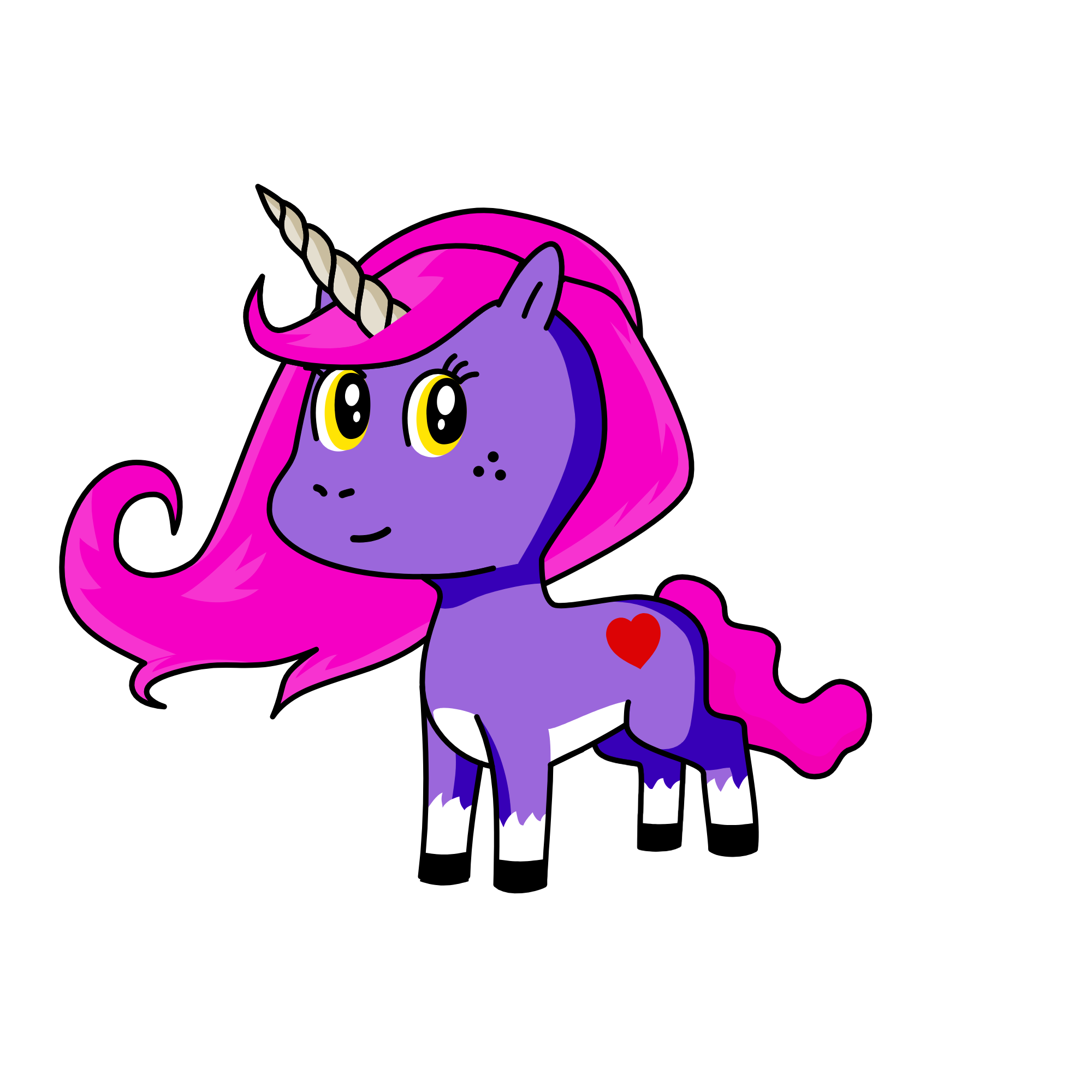 princess, the unicorn