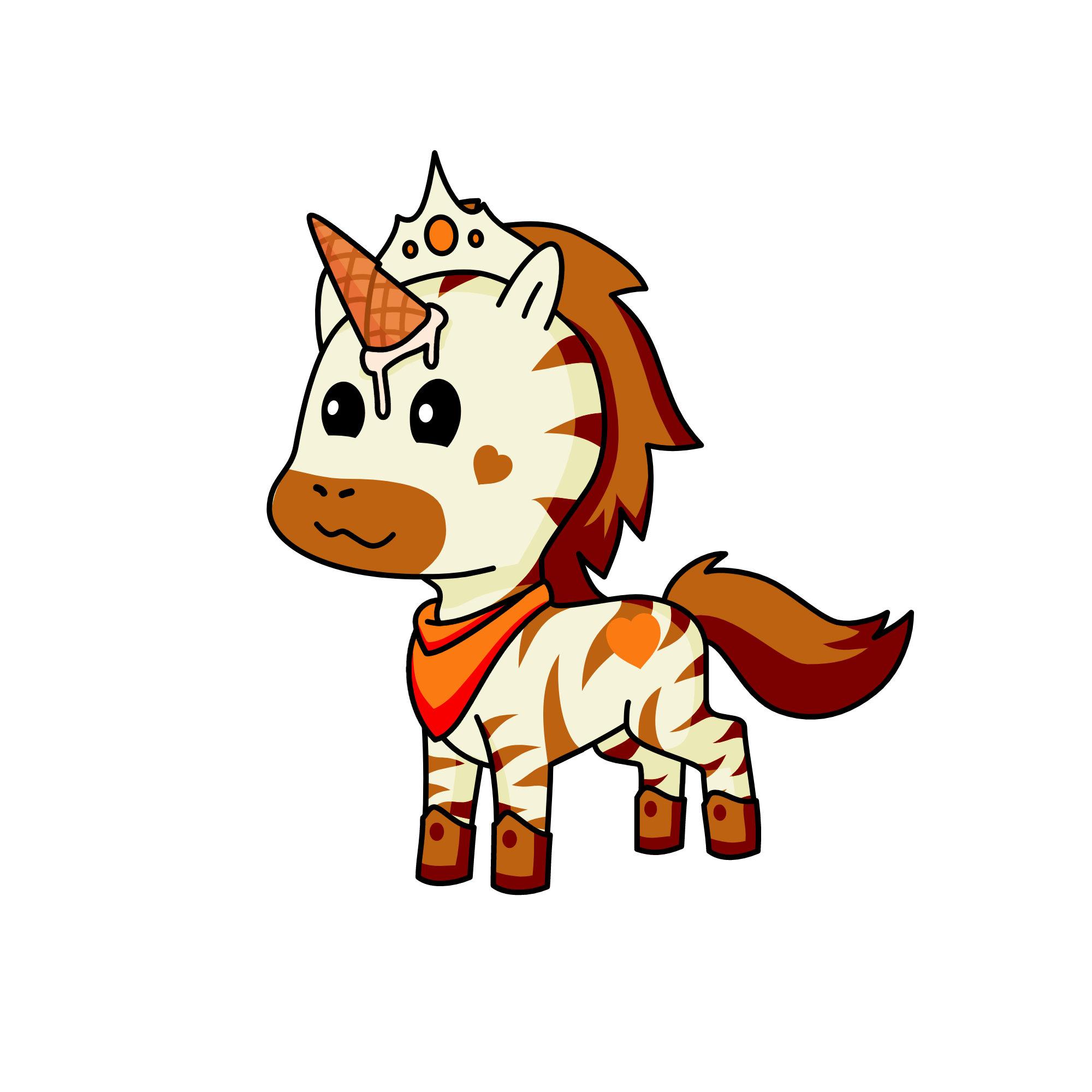 IceCream Queen, the unicorn