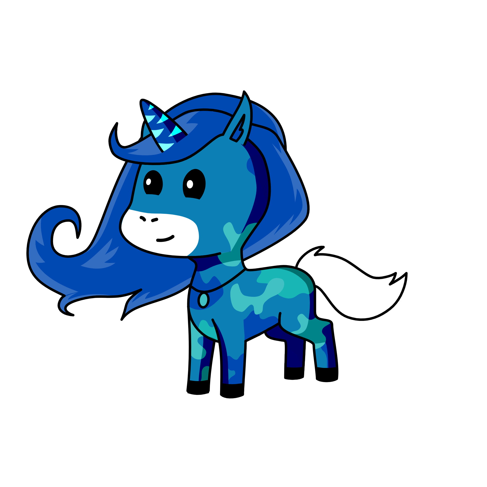 Ociana, the unicorn