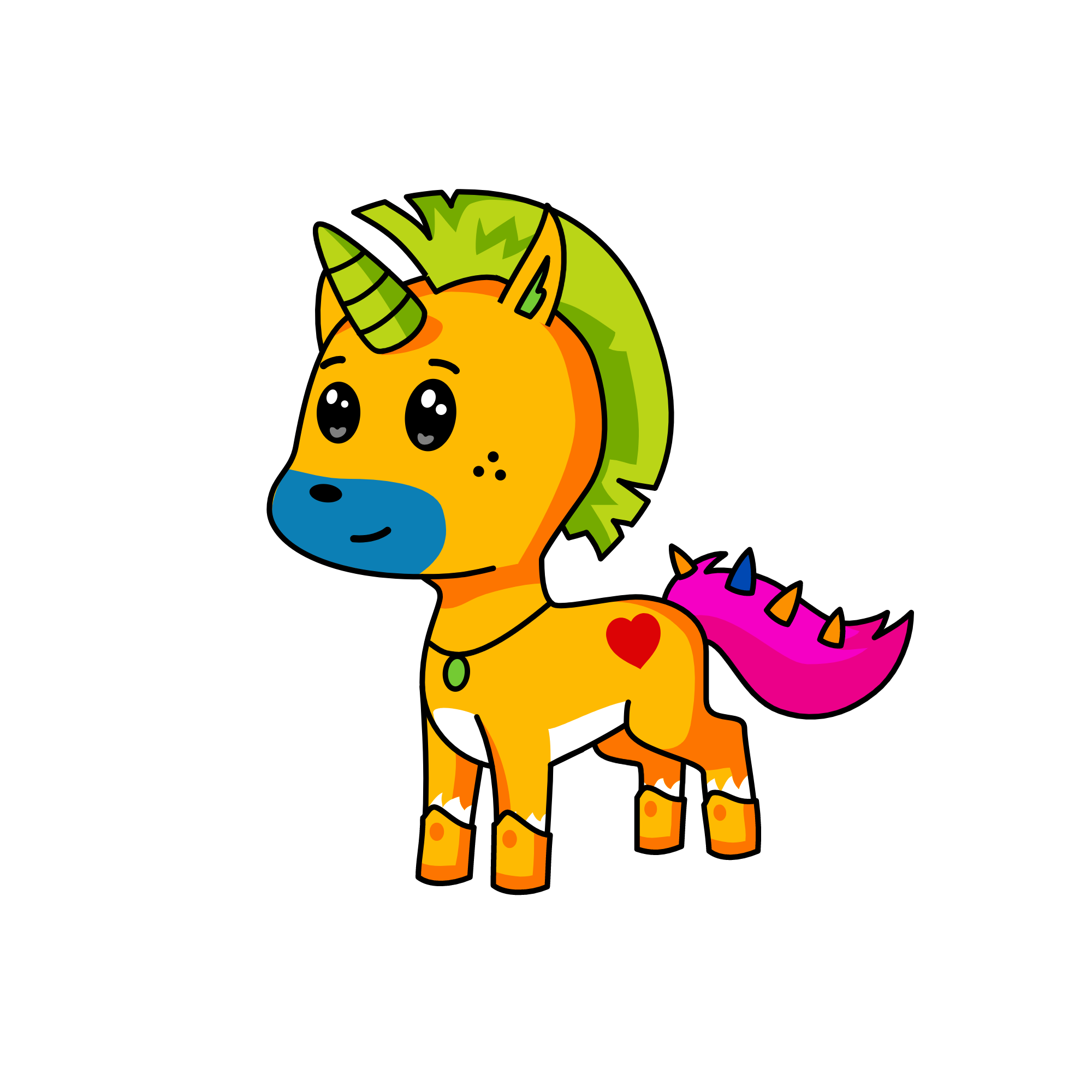 mr. crazy, the unicorn