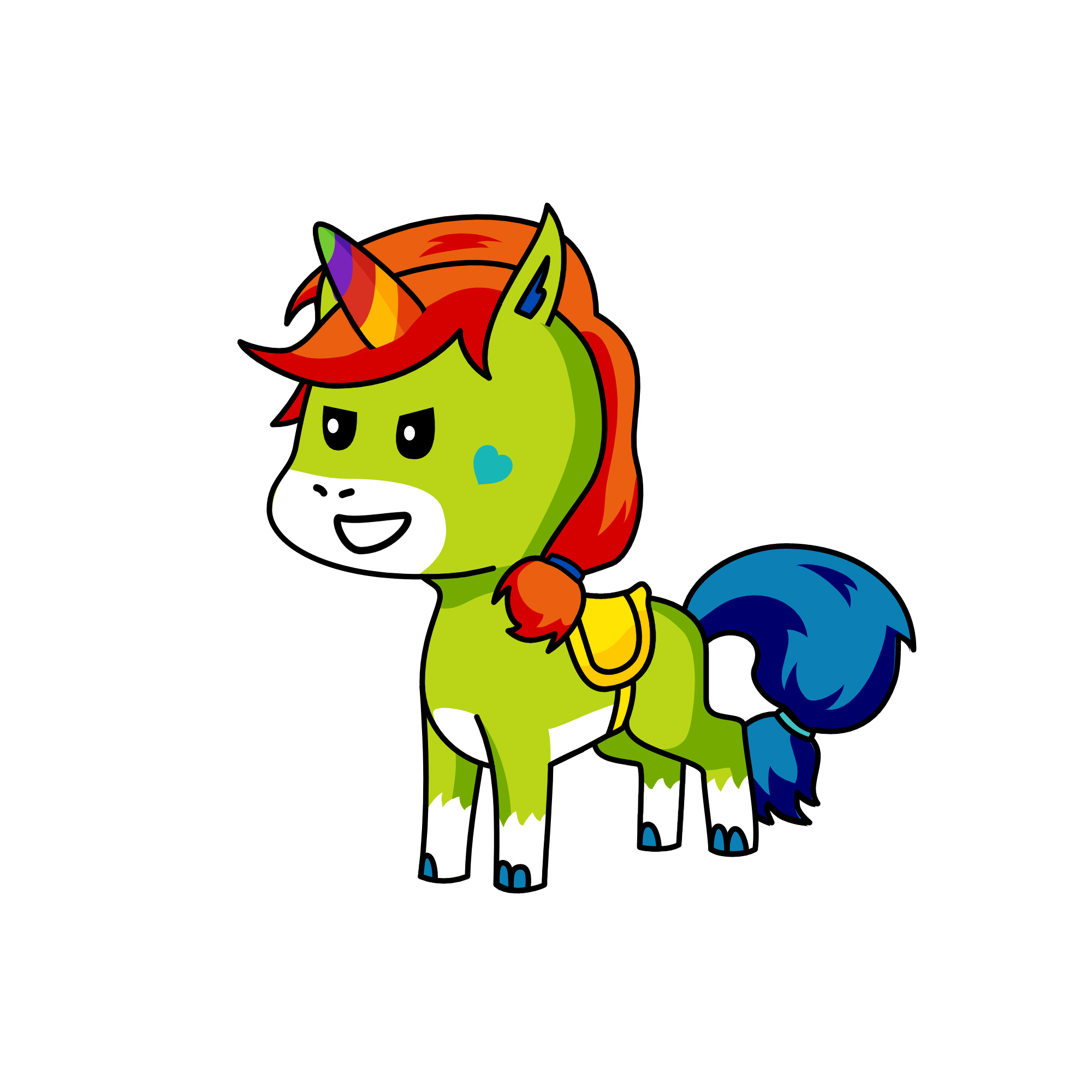 hehehe, the unicorn