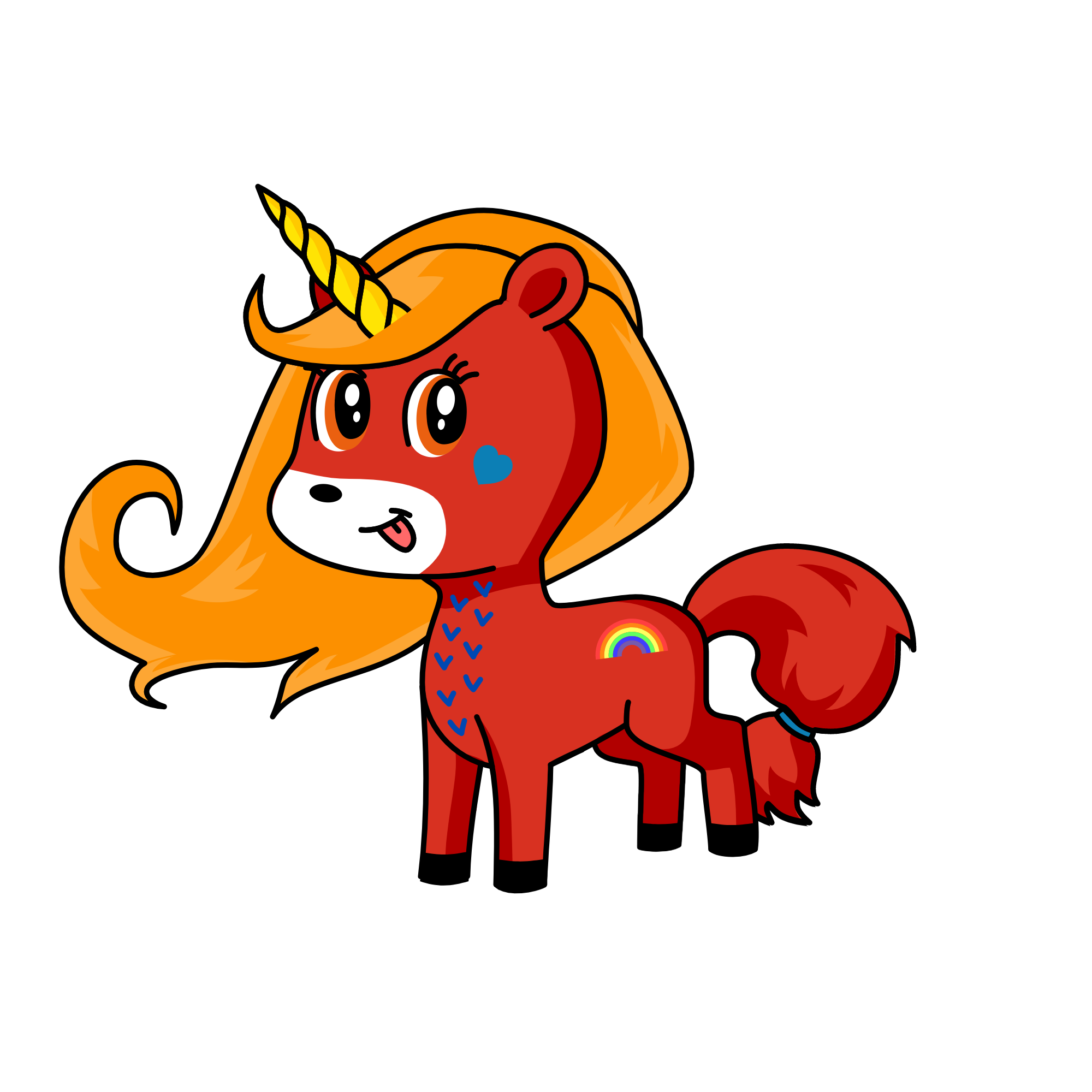 hehehe, the unicorn