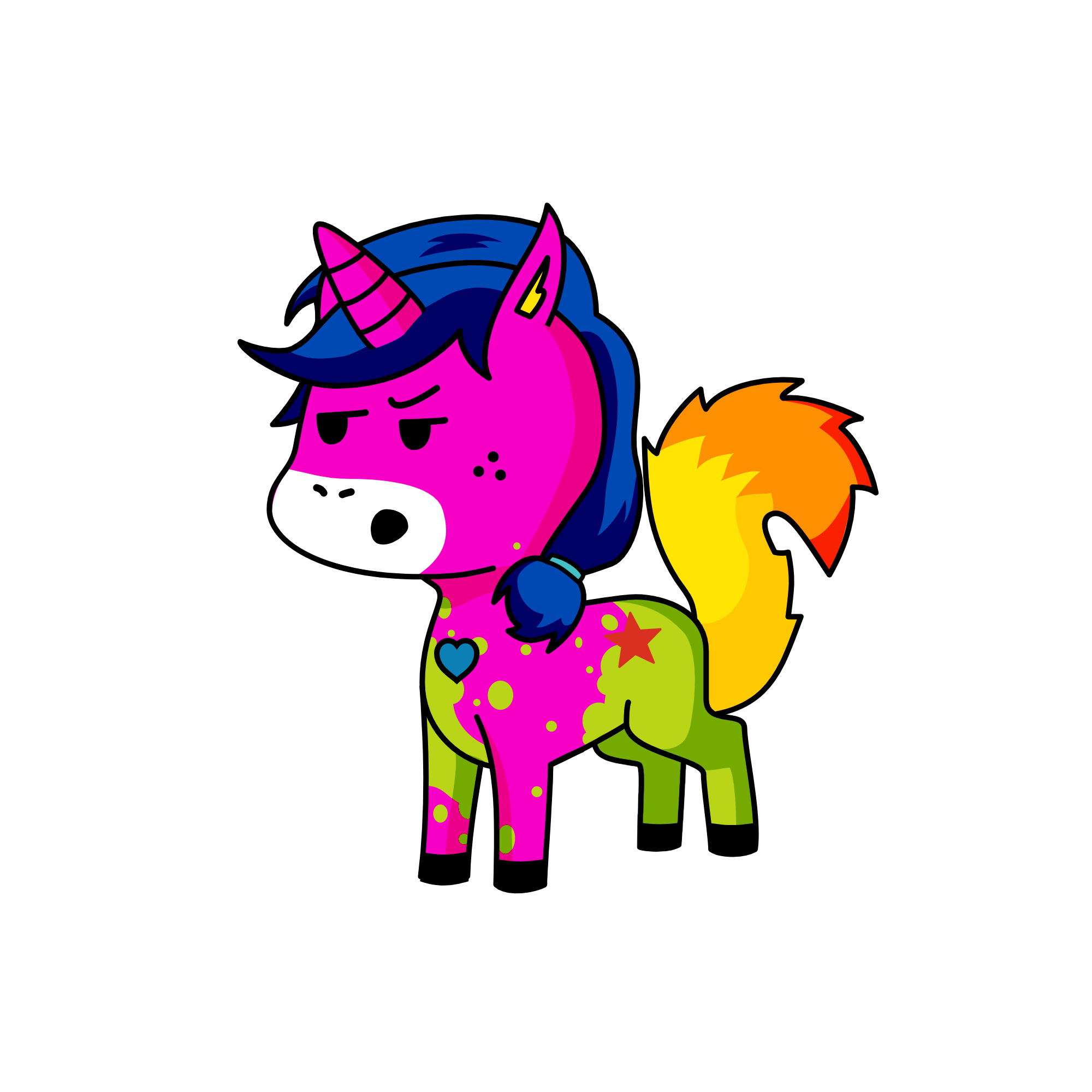 hehehe, the unicorn
