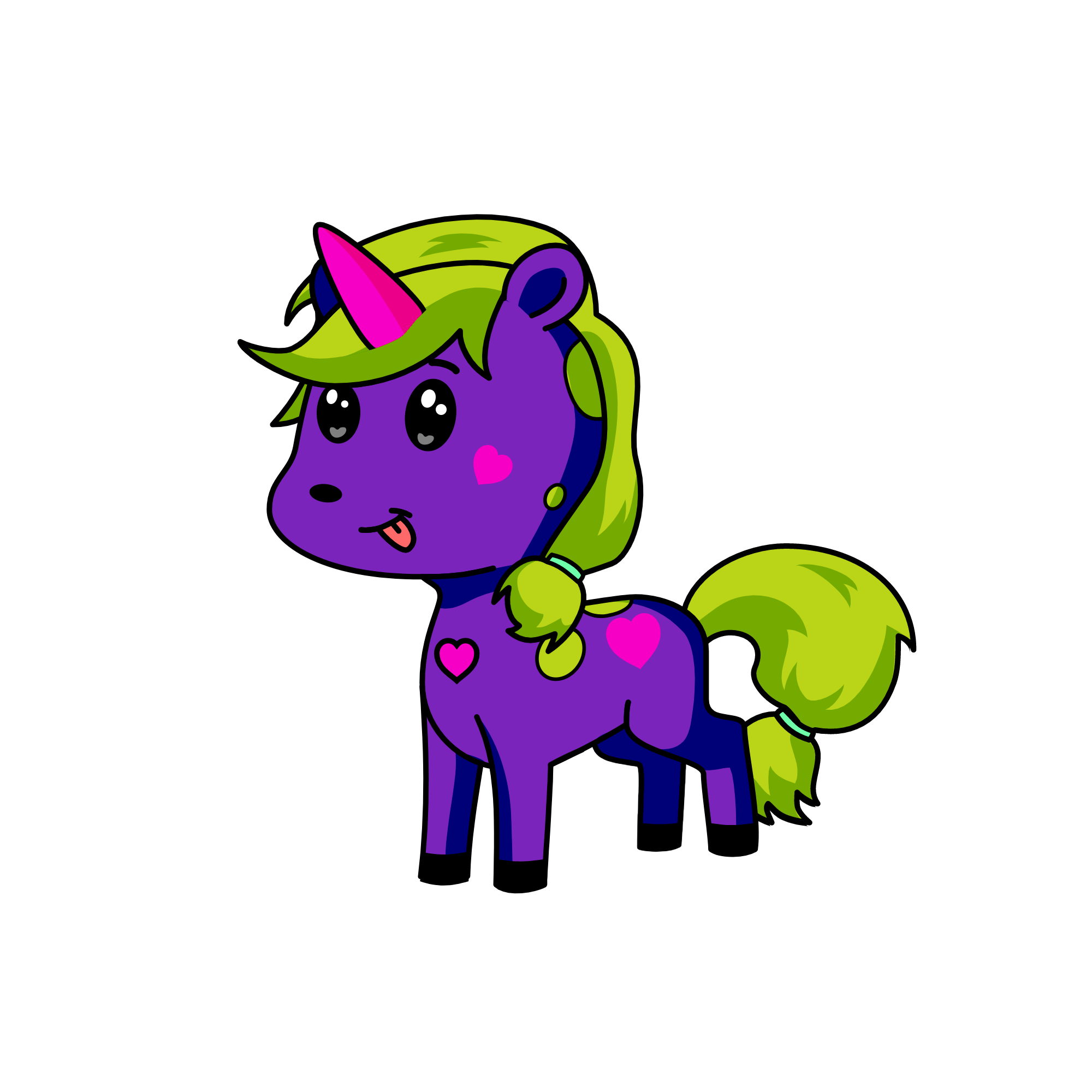 bleesoo, the unicorn