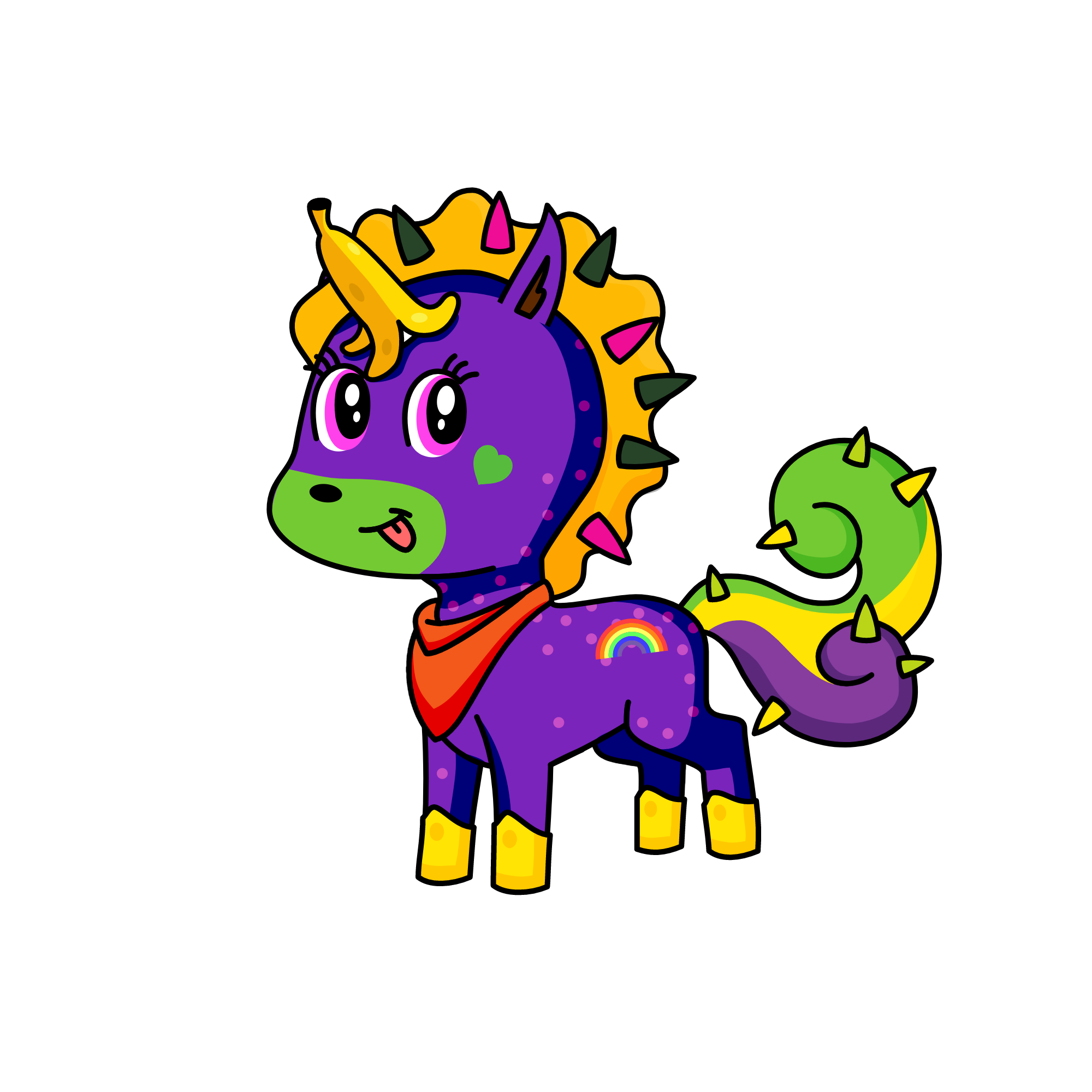 banana head, the unicorn