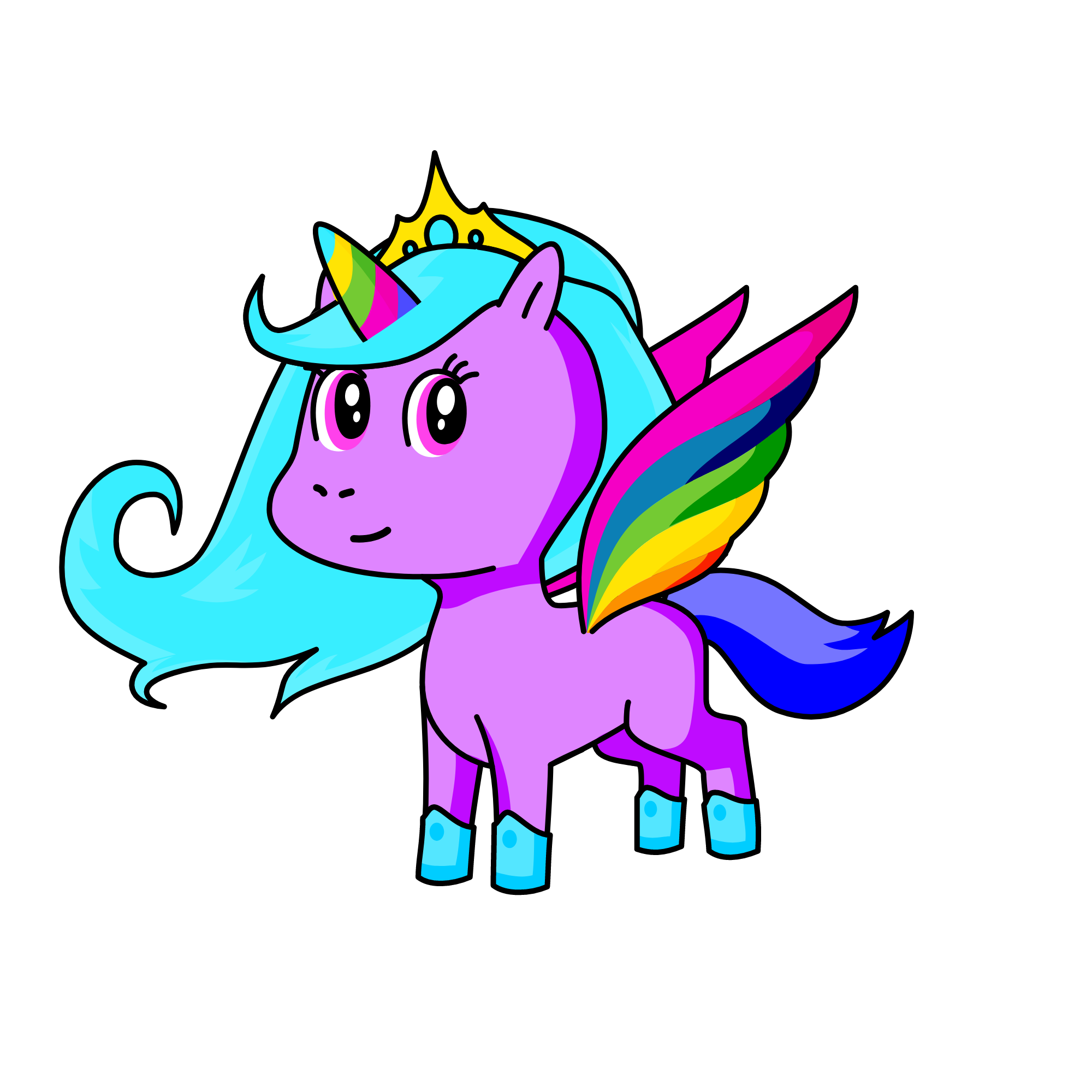 Momo, the unicorn