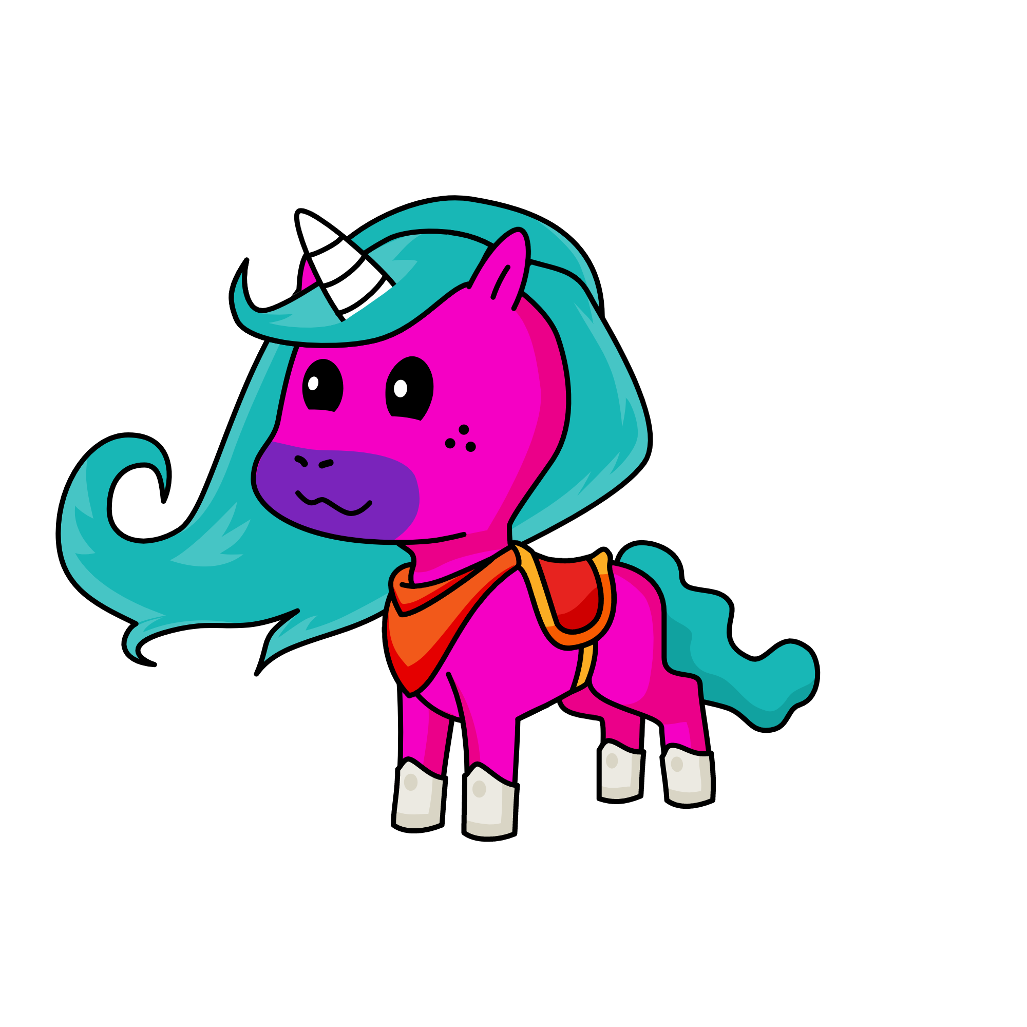 Princess Skye, the unicorn