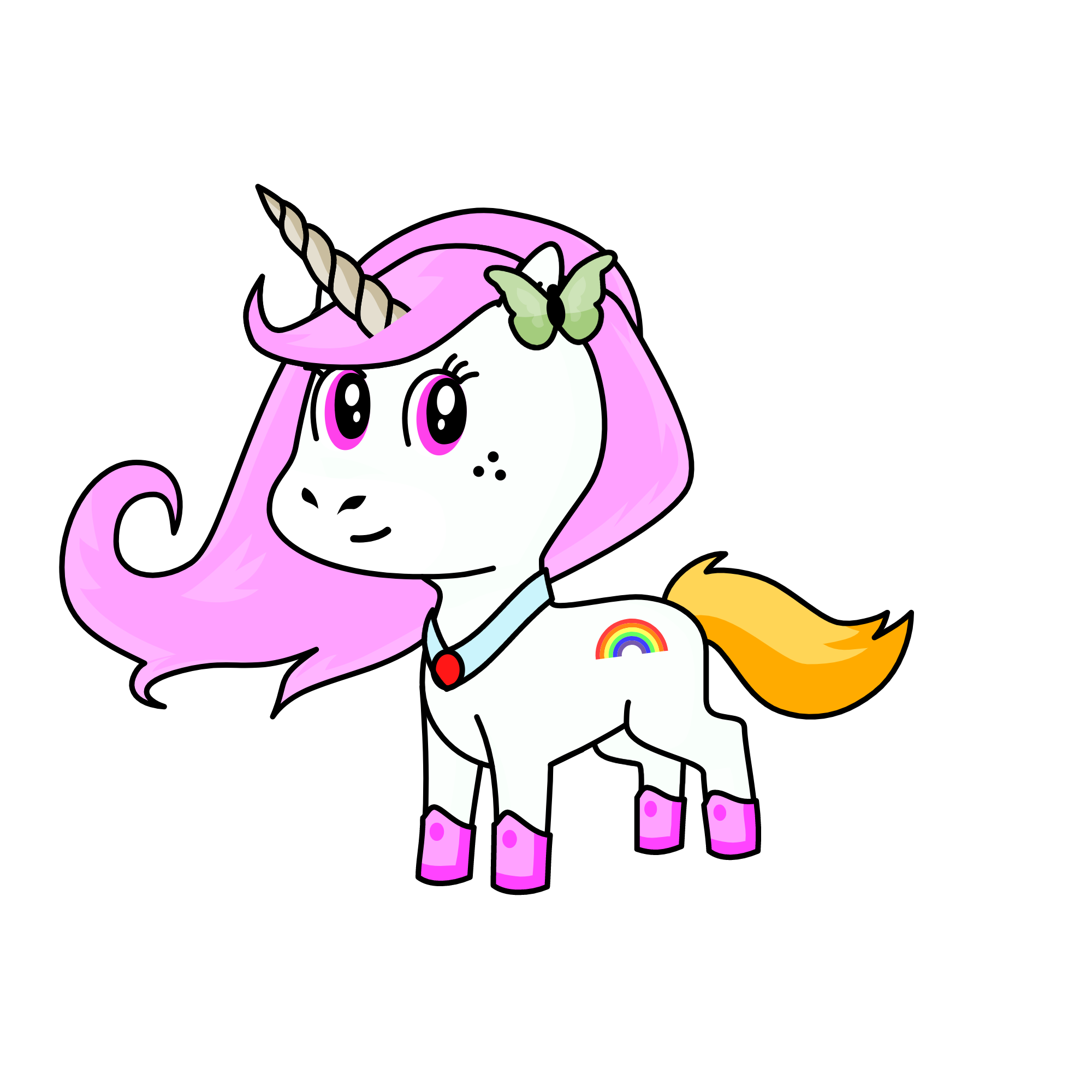 princess rosetta, the unicorn