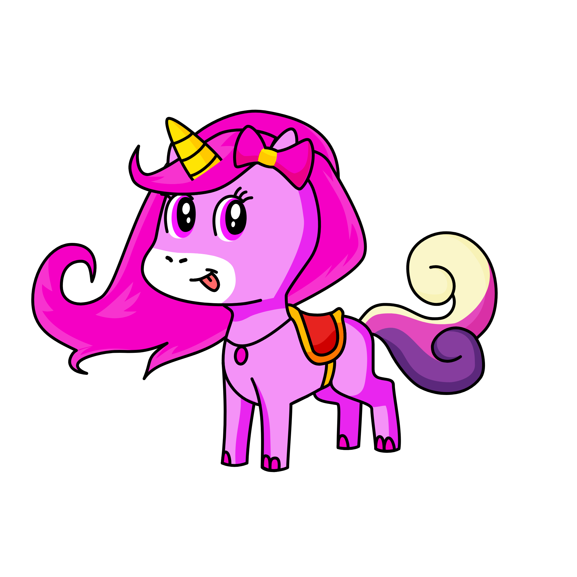 rainbow, the unicorn