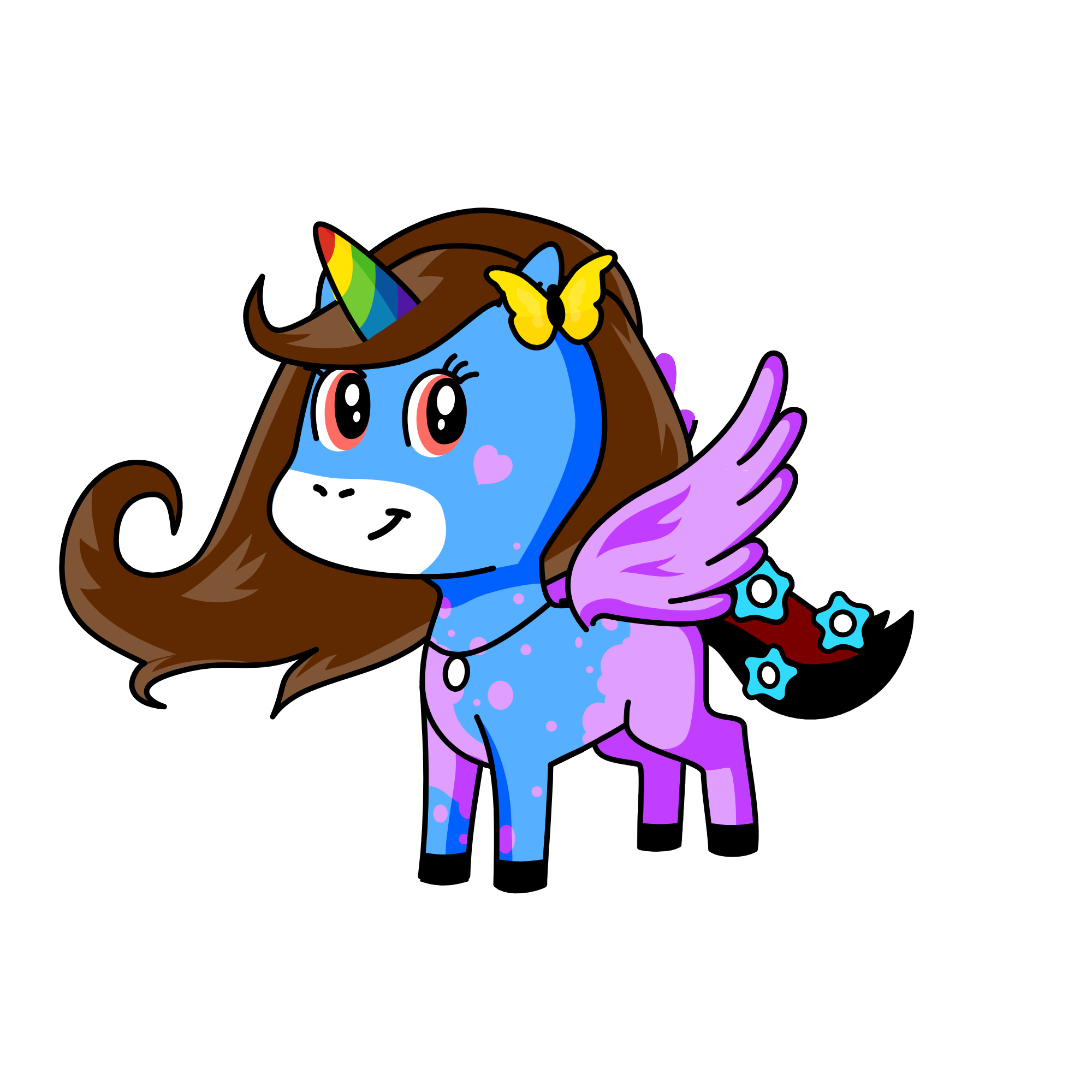 Butterfly, the unicorn