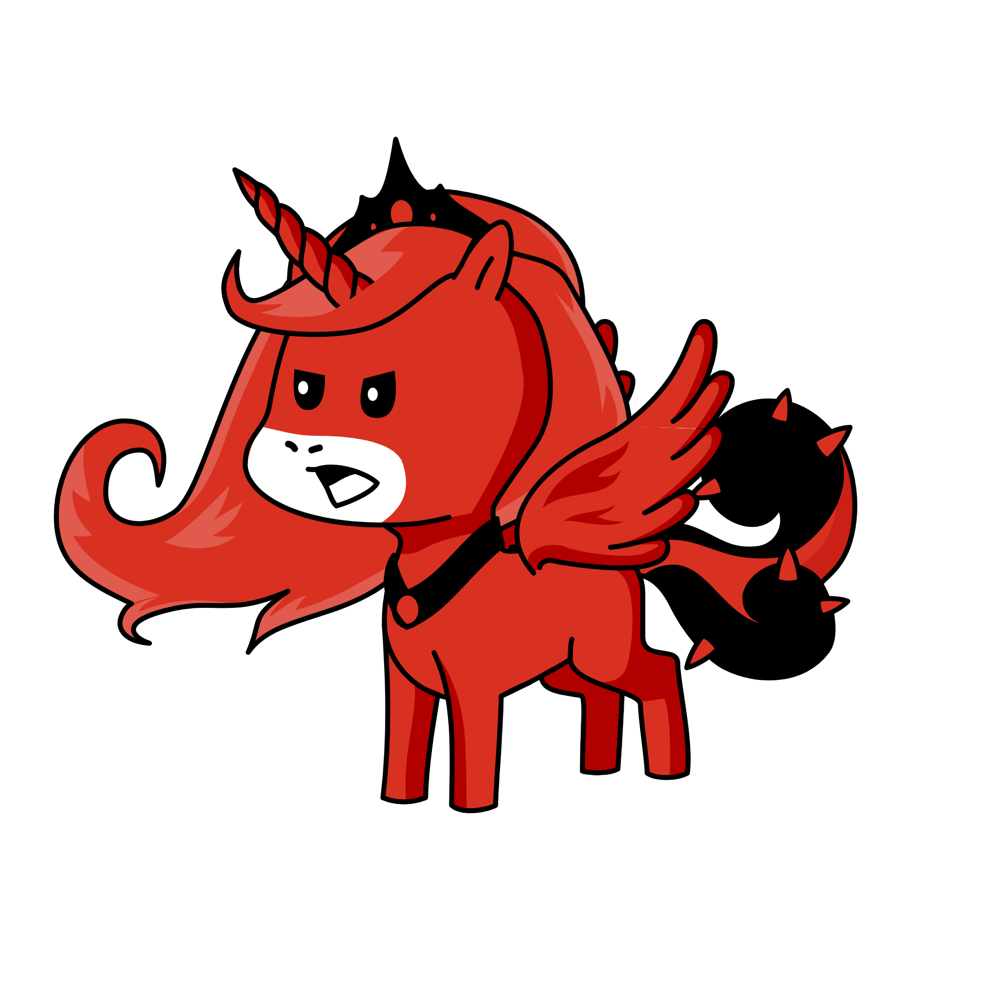 don't make me mad, or I might kill you when, not if I get the chance, so my advice, just don't make me mad!!!!!!!, the unicorn