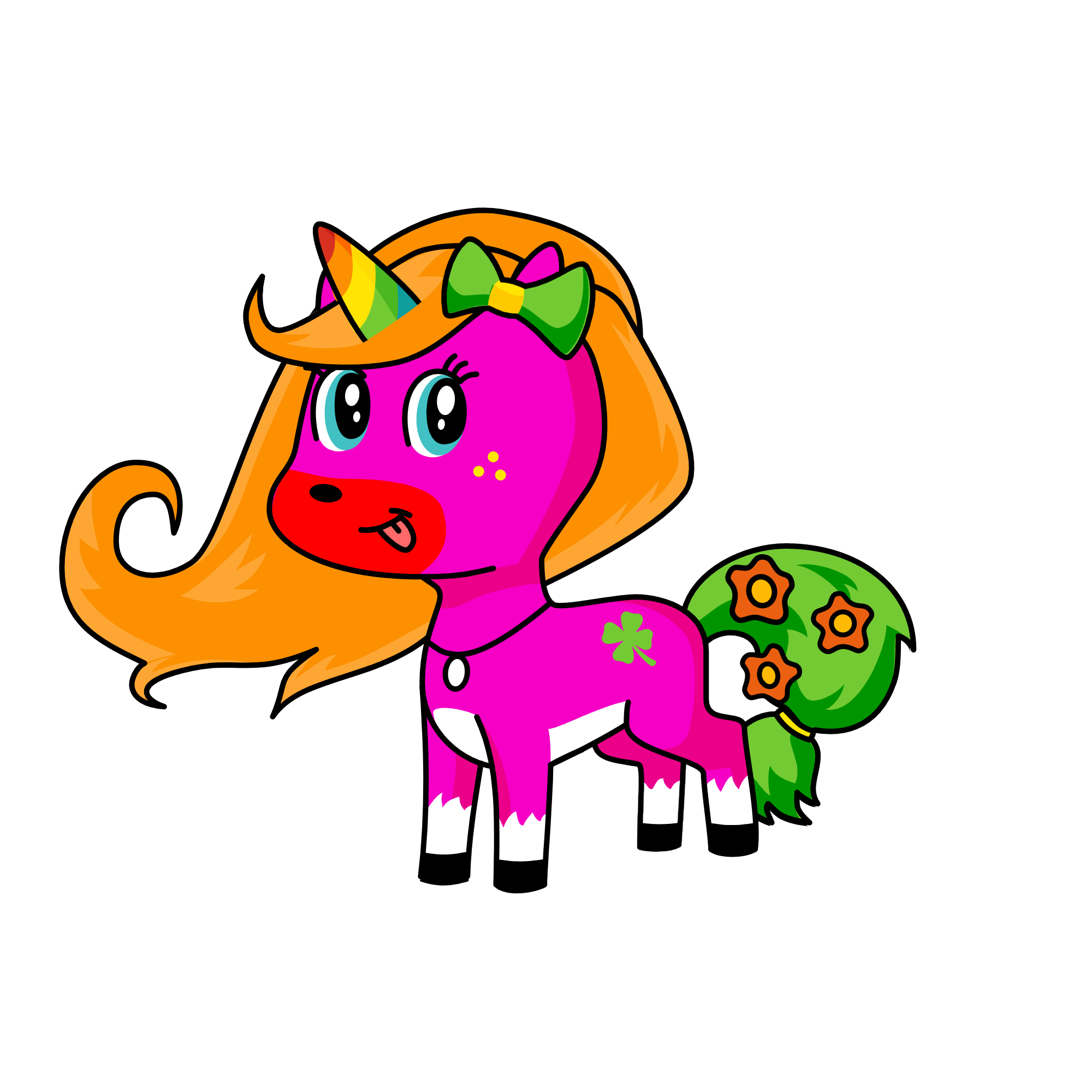 Fluffy Ponyweather, the unicorn