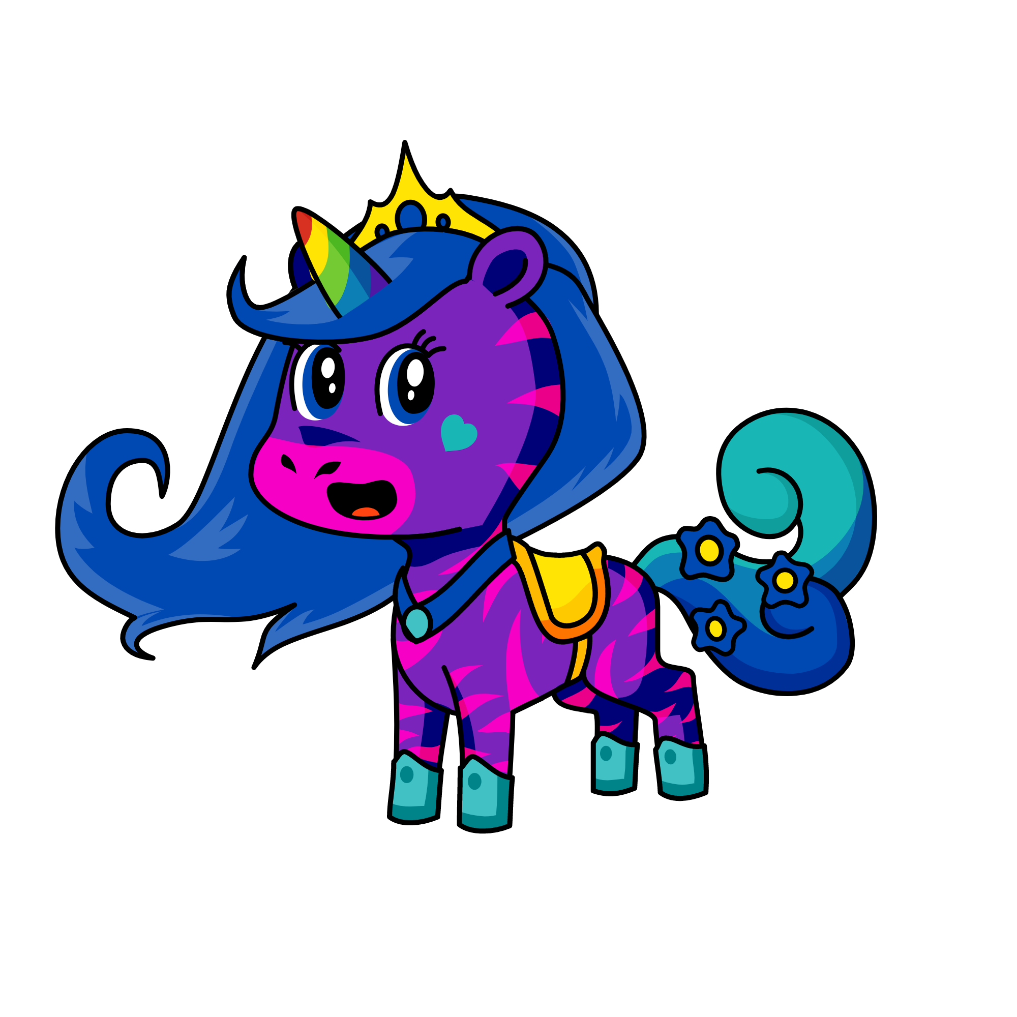 Sophia, the unicorn
