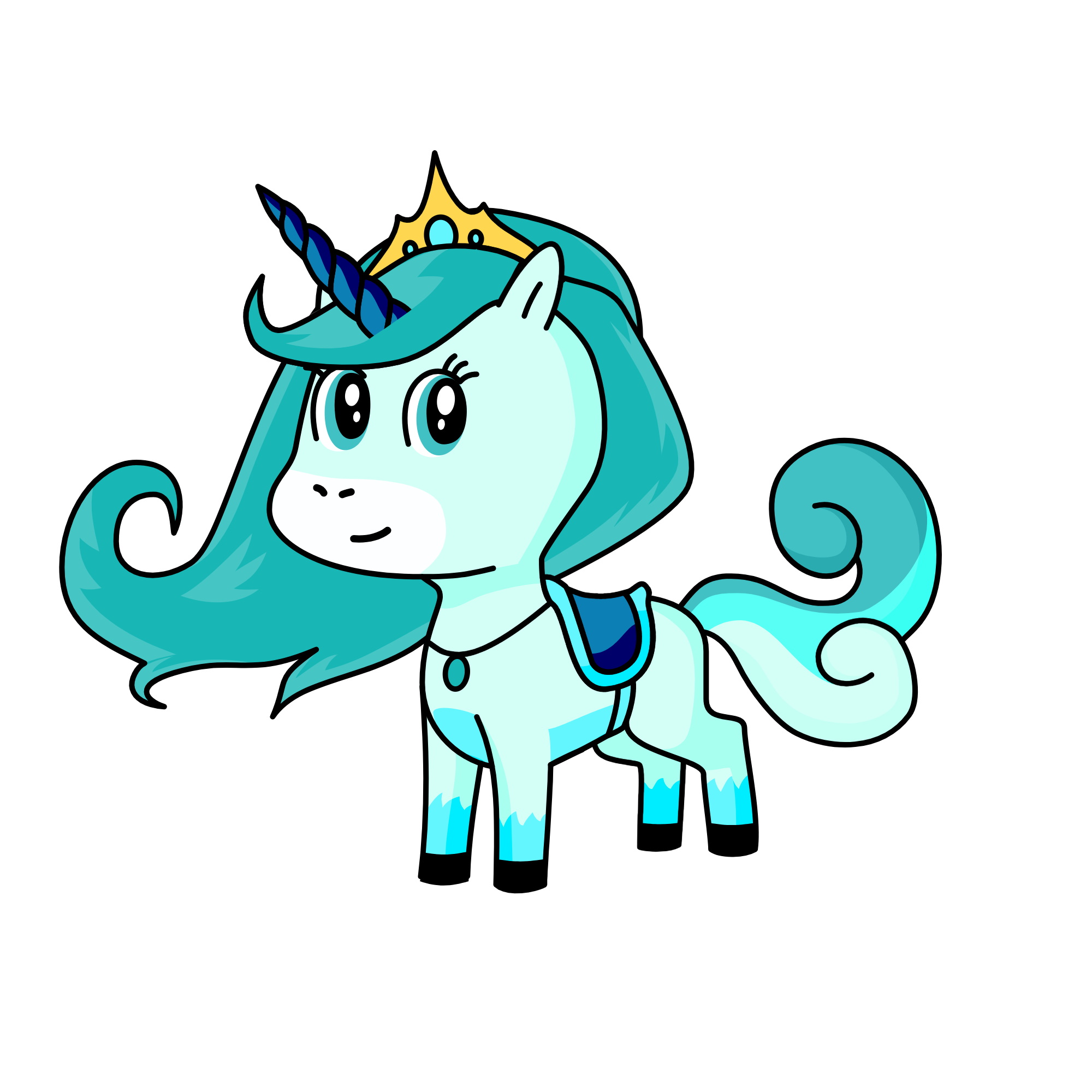 Azure, the unicorn