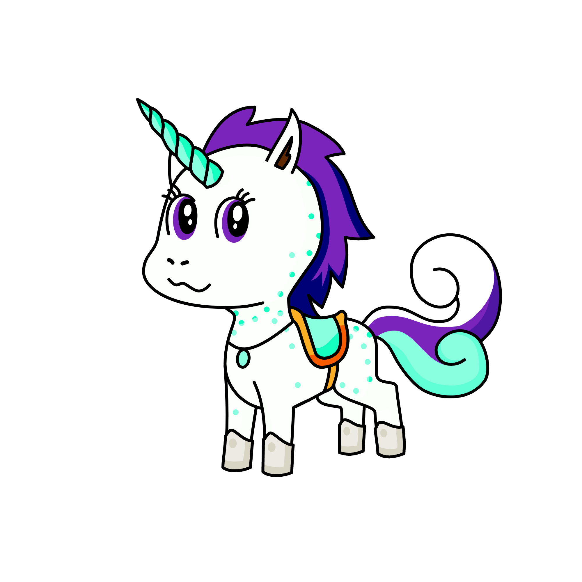 Manu, the unicorn