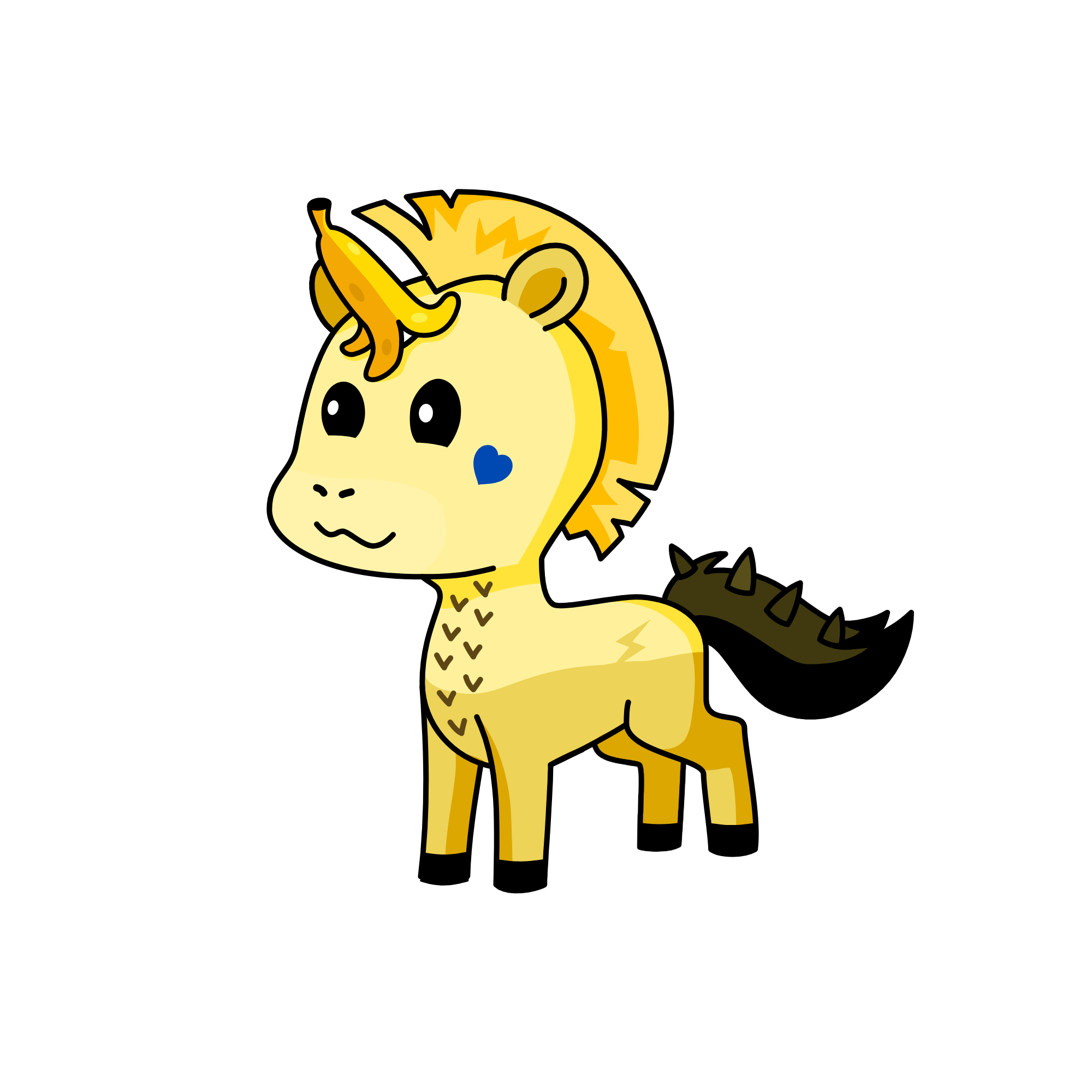 Uni-BananaCakes, the unicorn