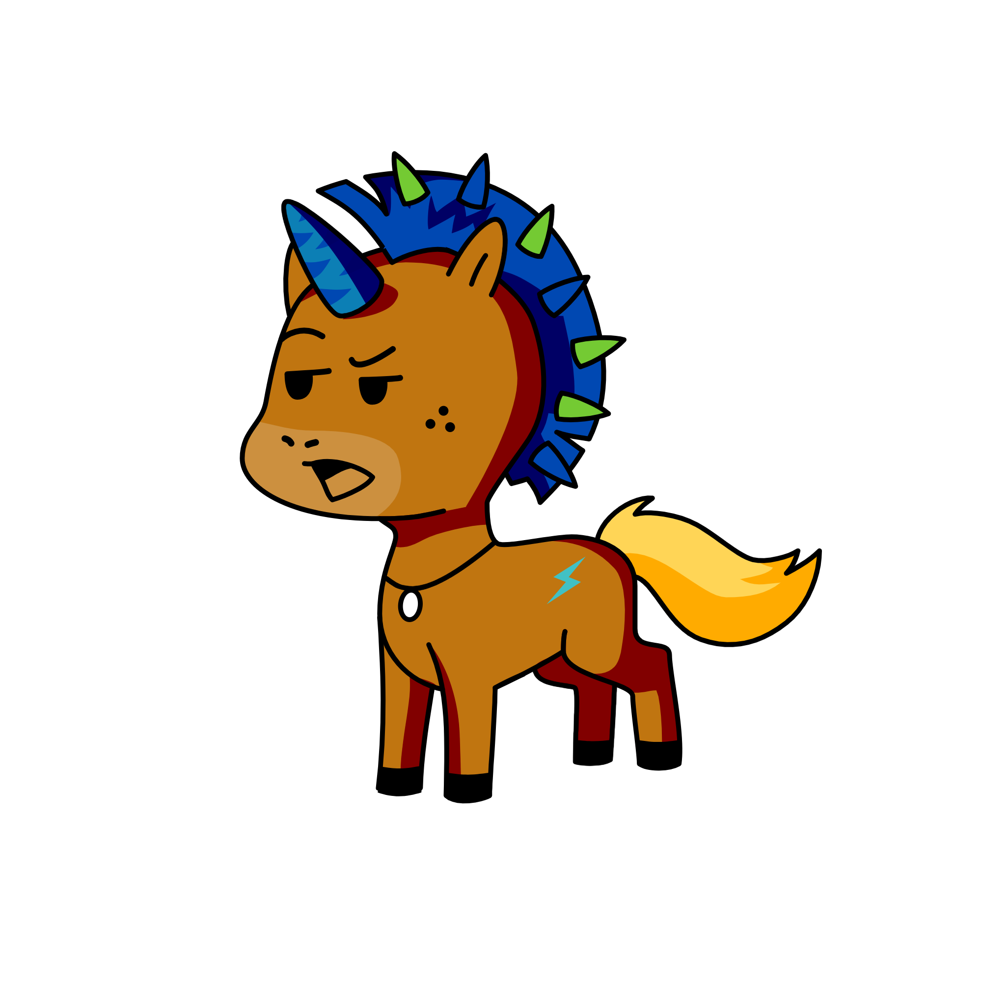 ughh!!! DUH!!!!, the unicorn