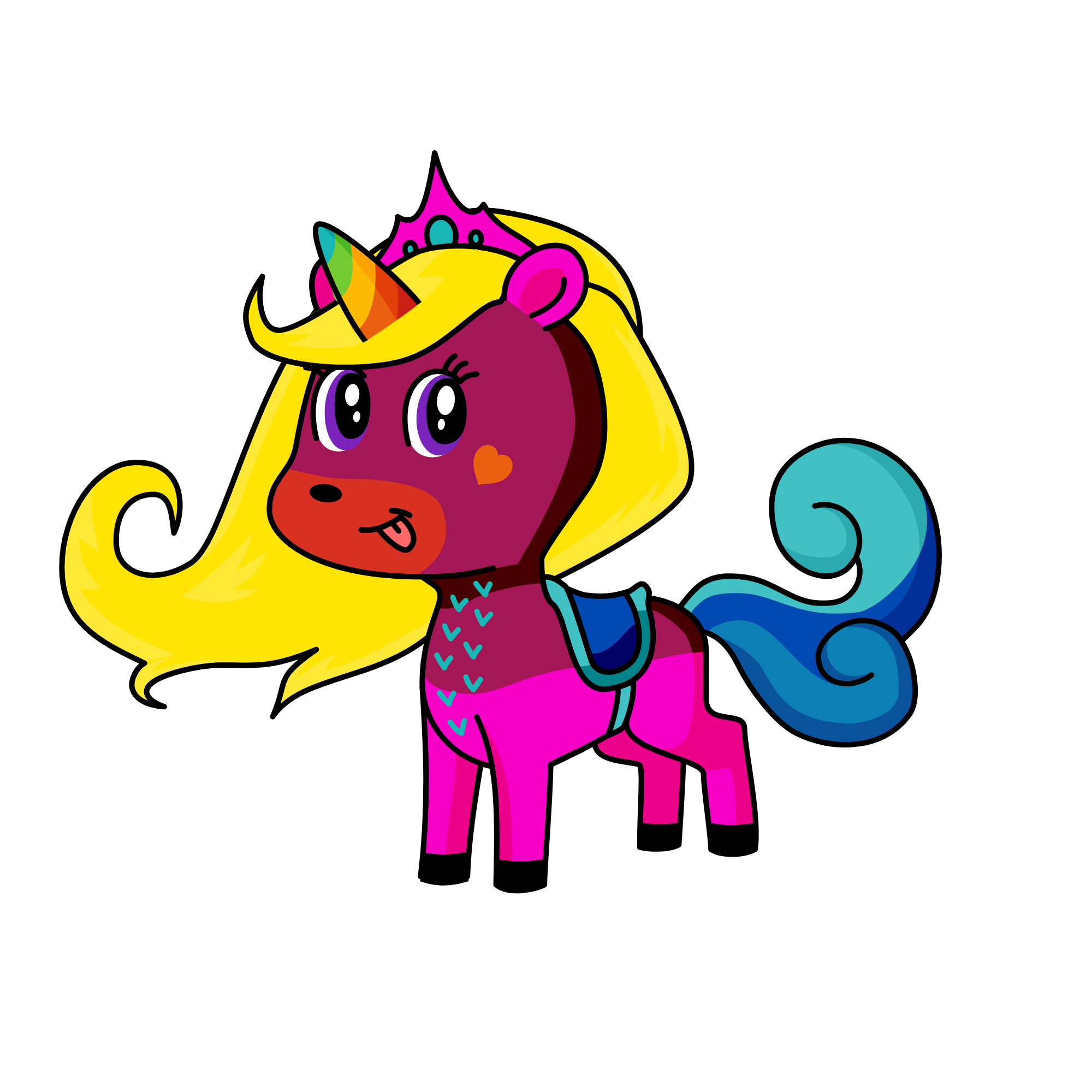 Sparkle, the unicorn