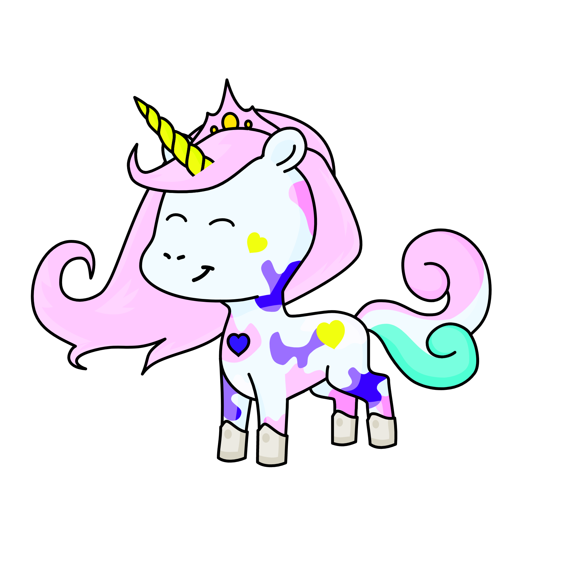 Cotton :3, the unicorn