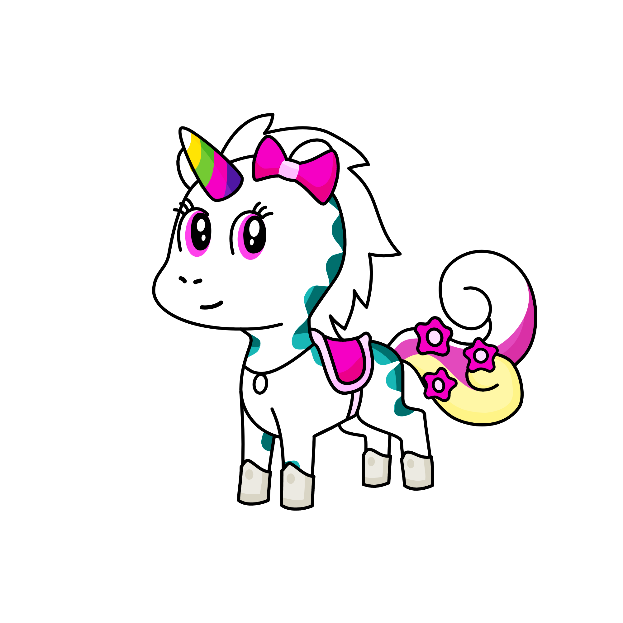 Priscilla, the unicorn