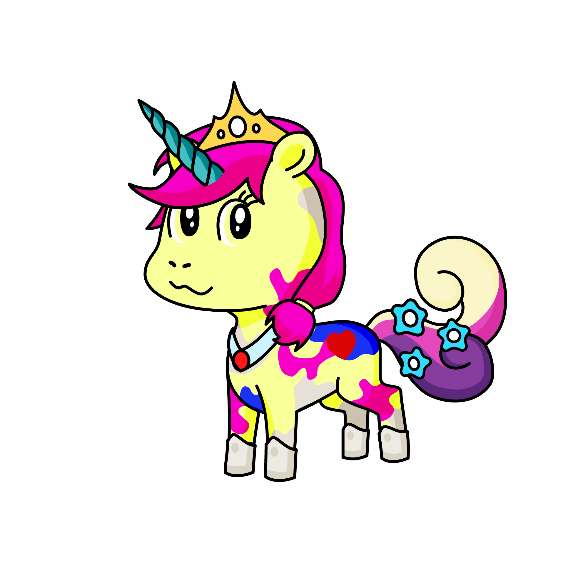 Malika, the unicorn