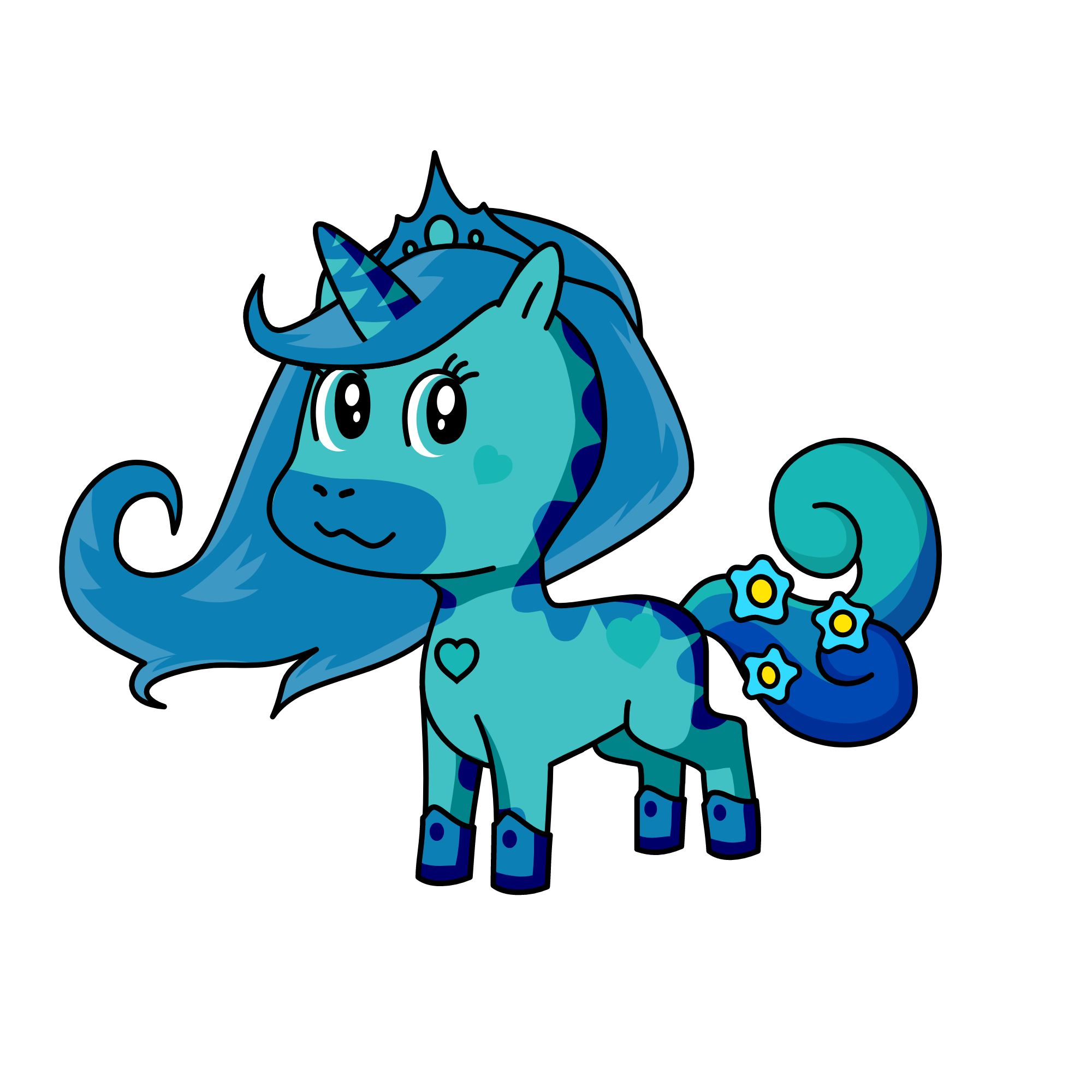 Thunder Storm, the unicorn