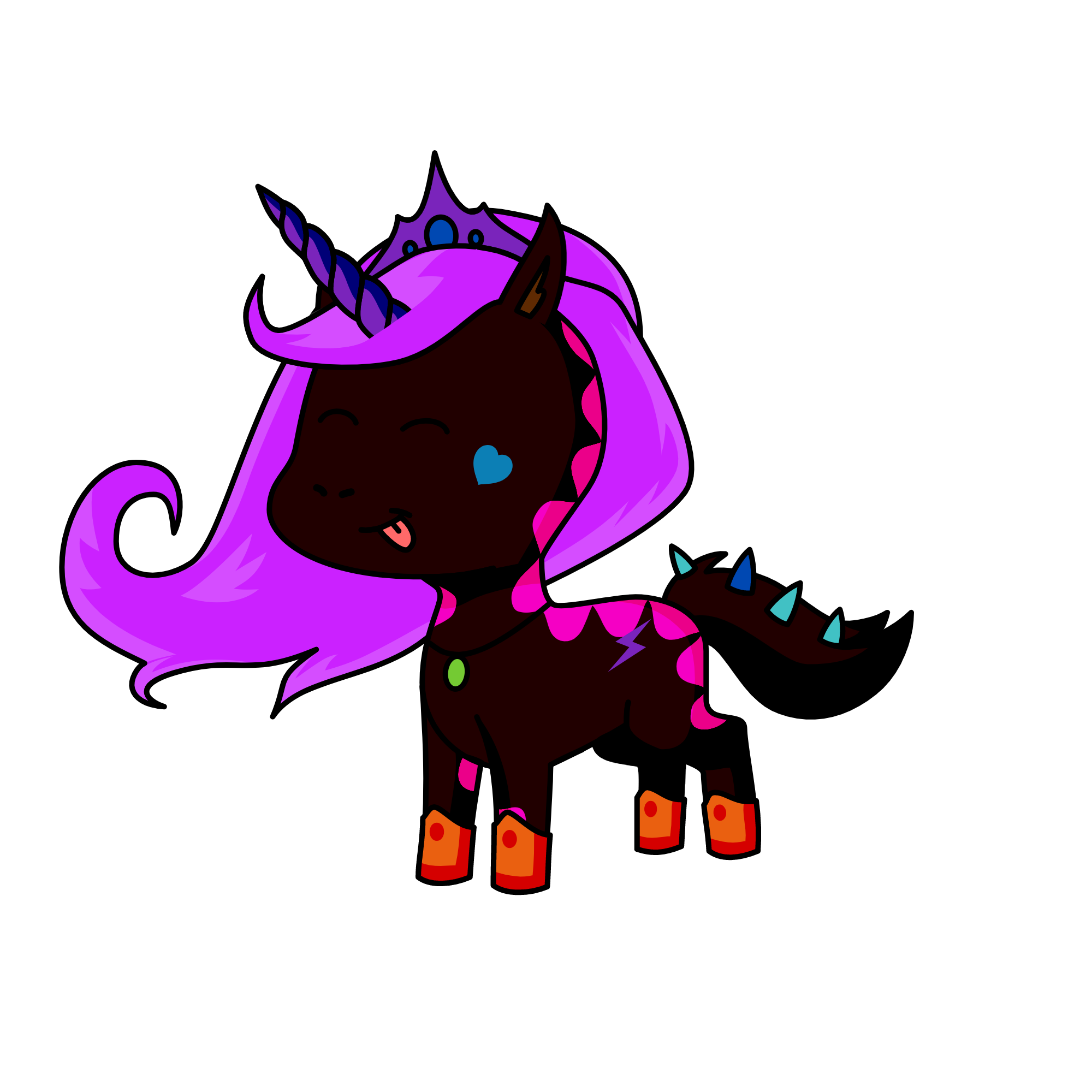 Galaxy_crystal, the unicorn