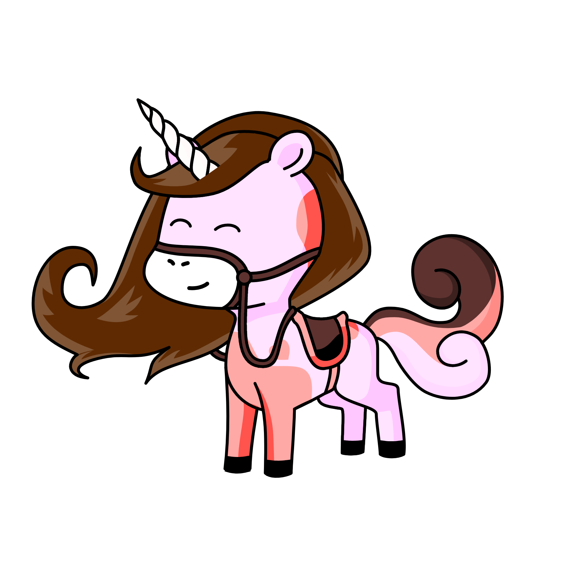 strawberry swirl, the unicorn