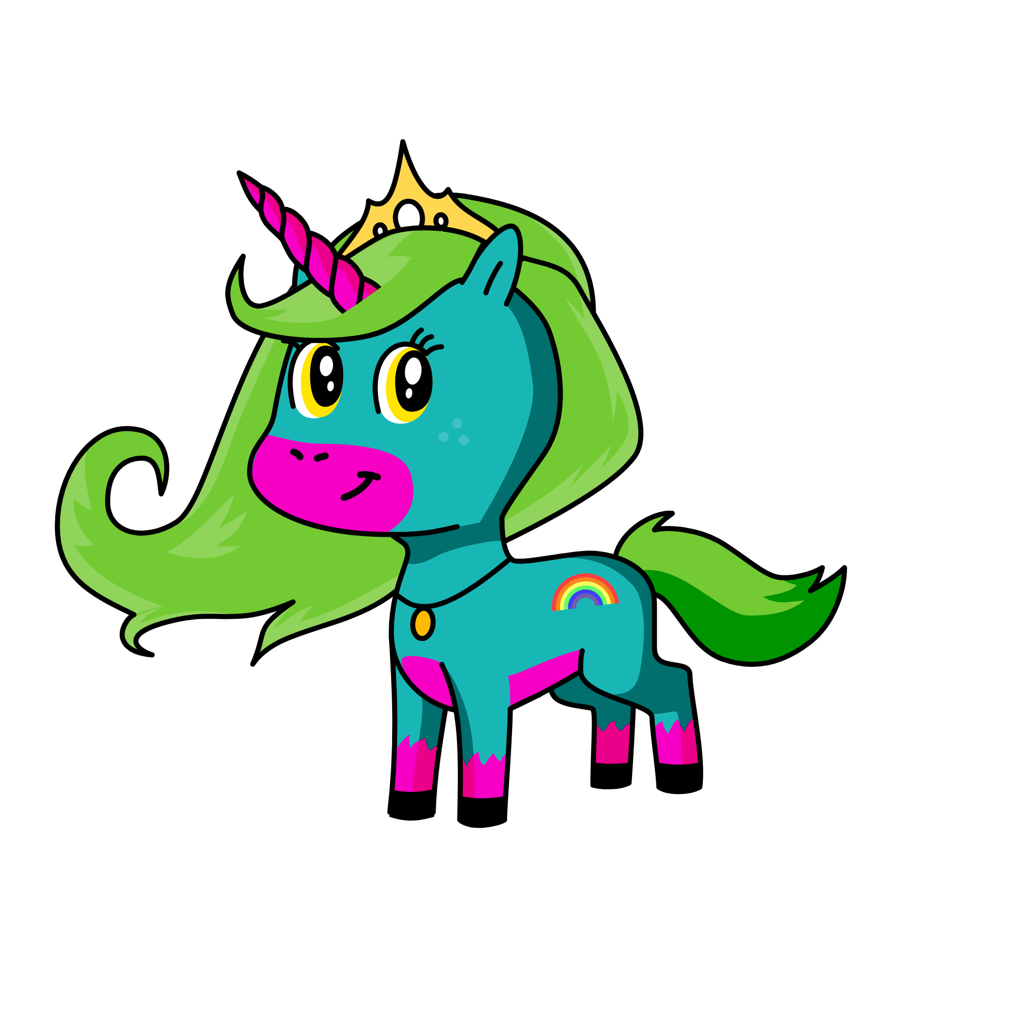 Rachle, the unicorn