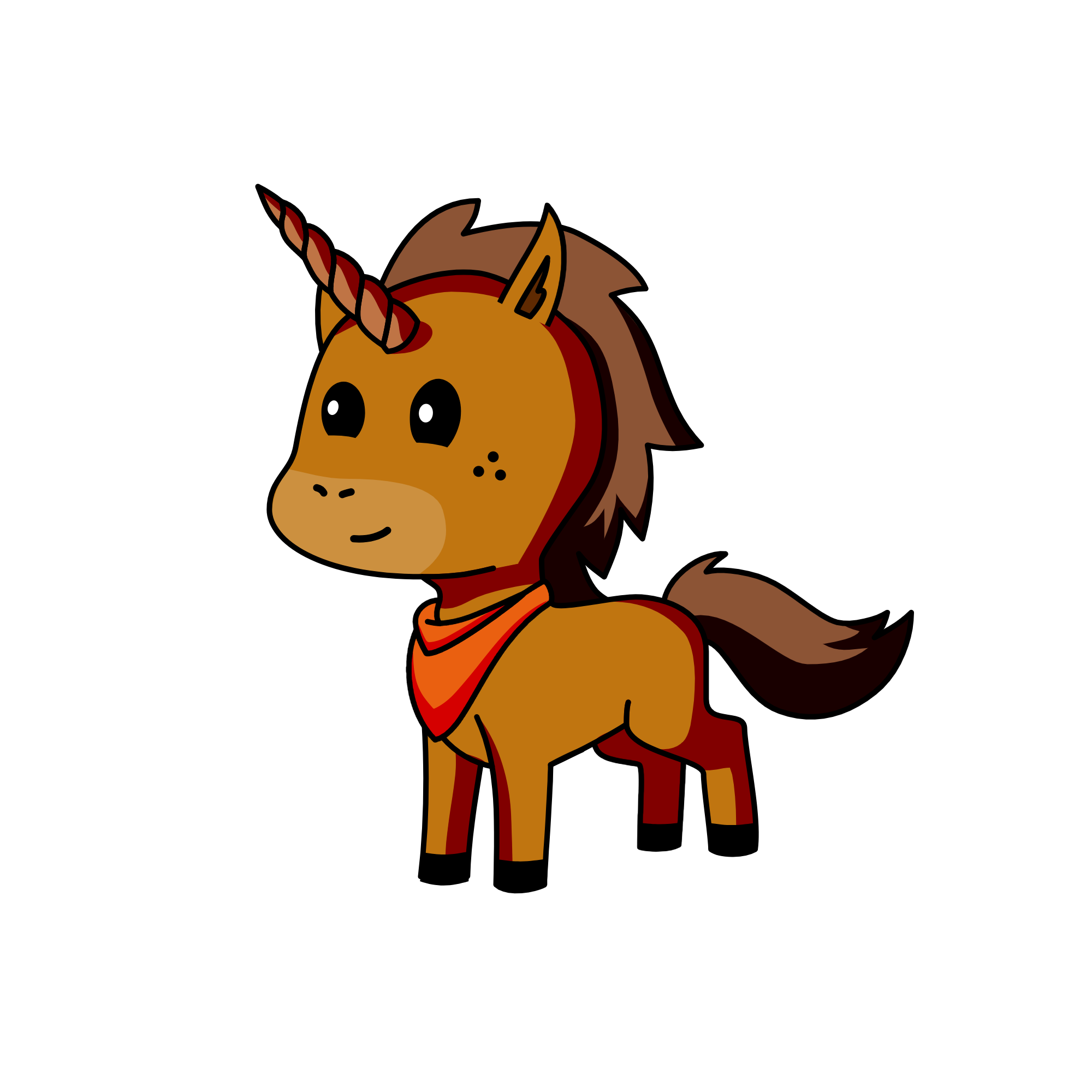 Frizz-Beez, the unicorn