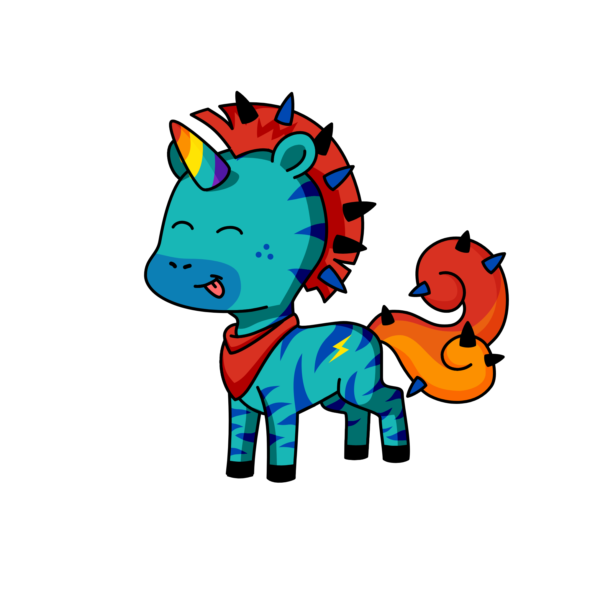 Moo, the unicorn