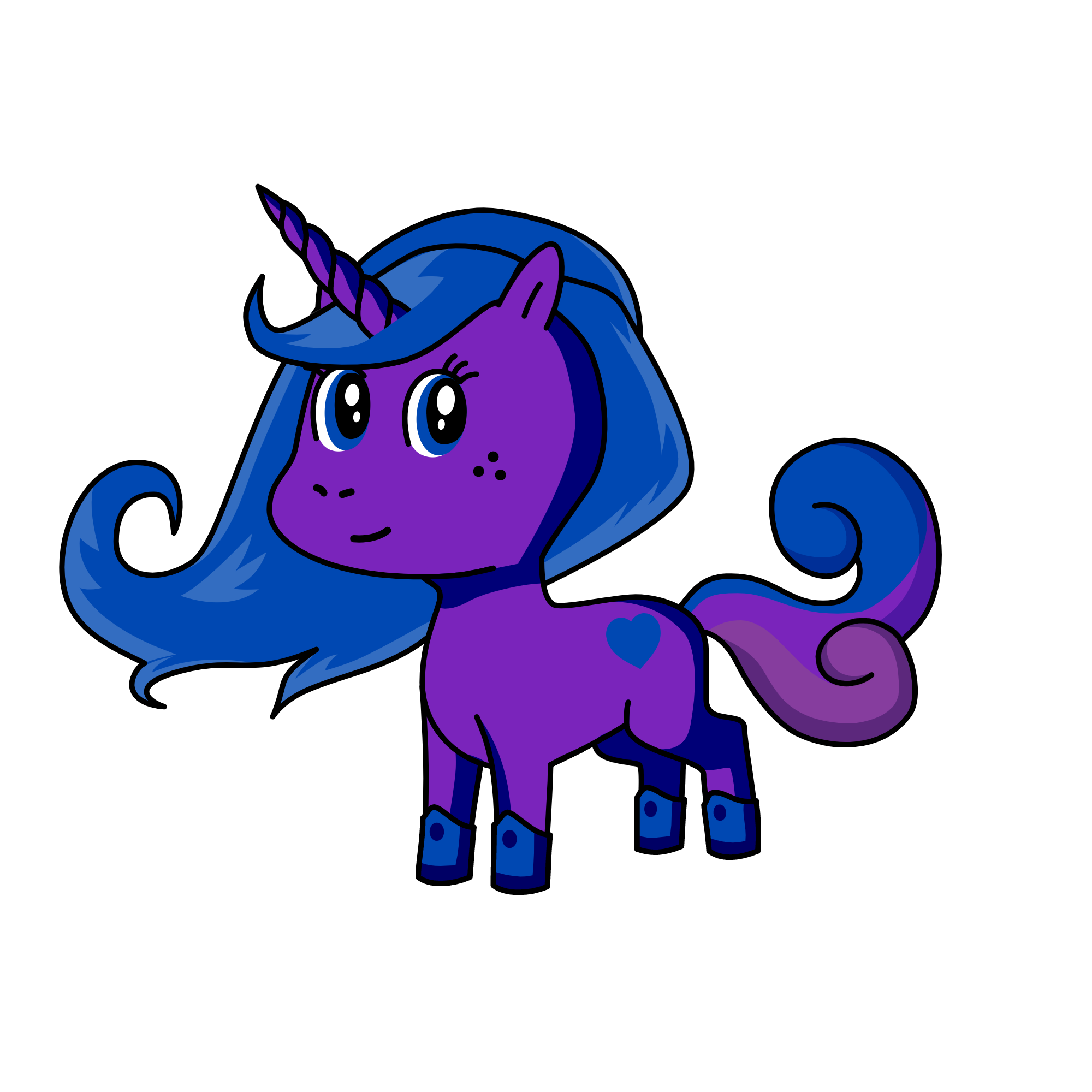midnight, the unicorn