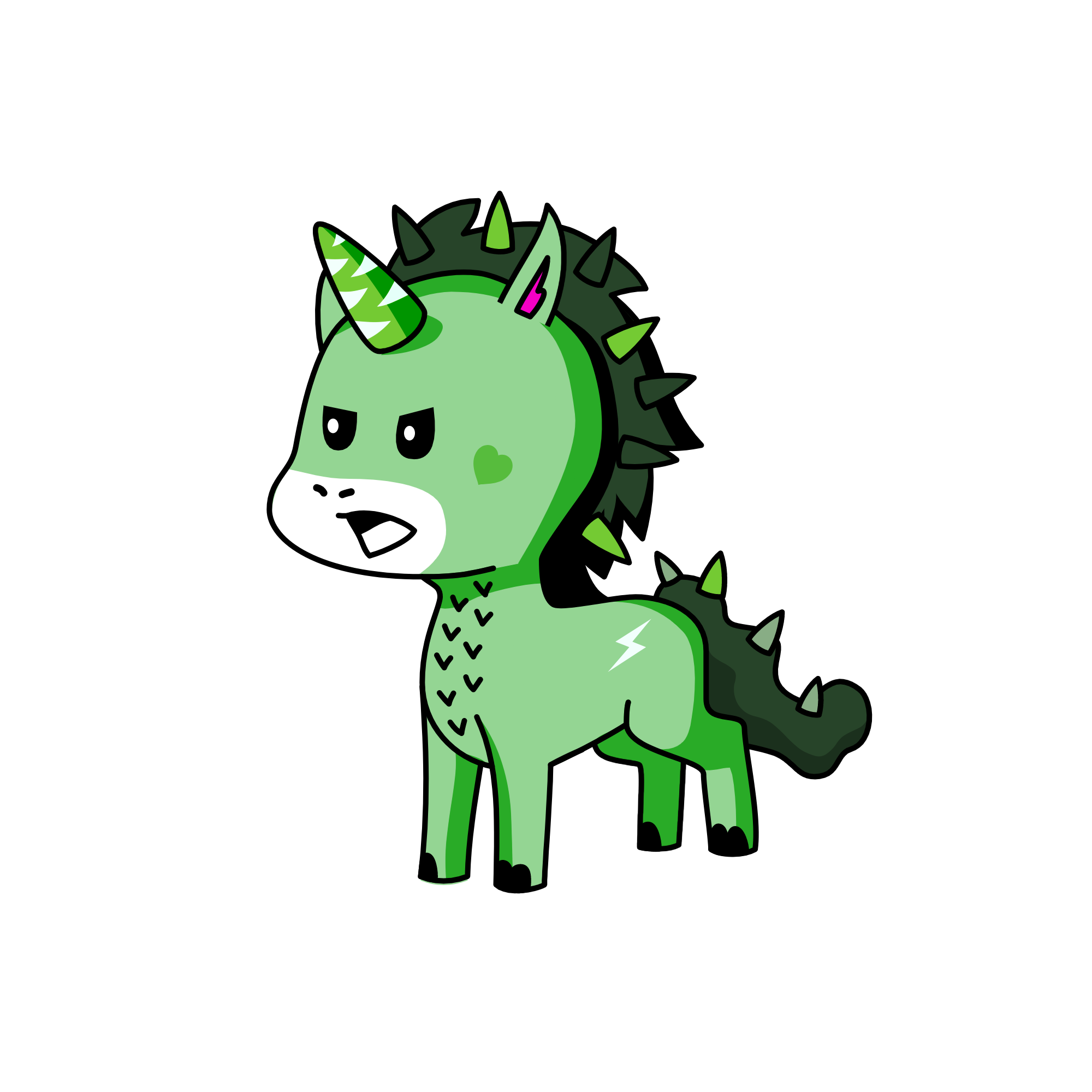 Dinocorn, the unicorn