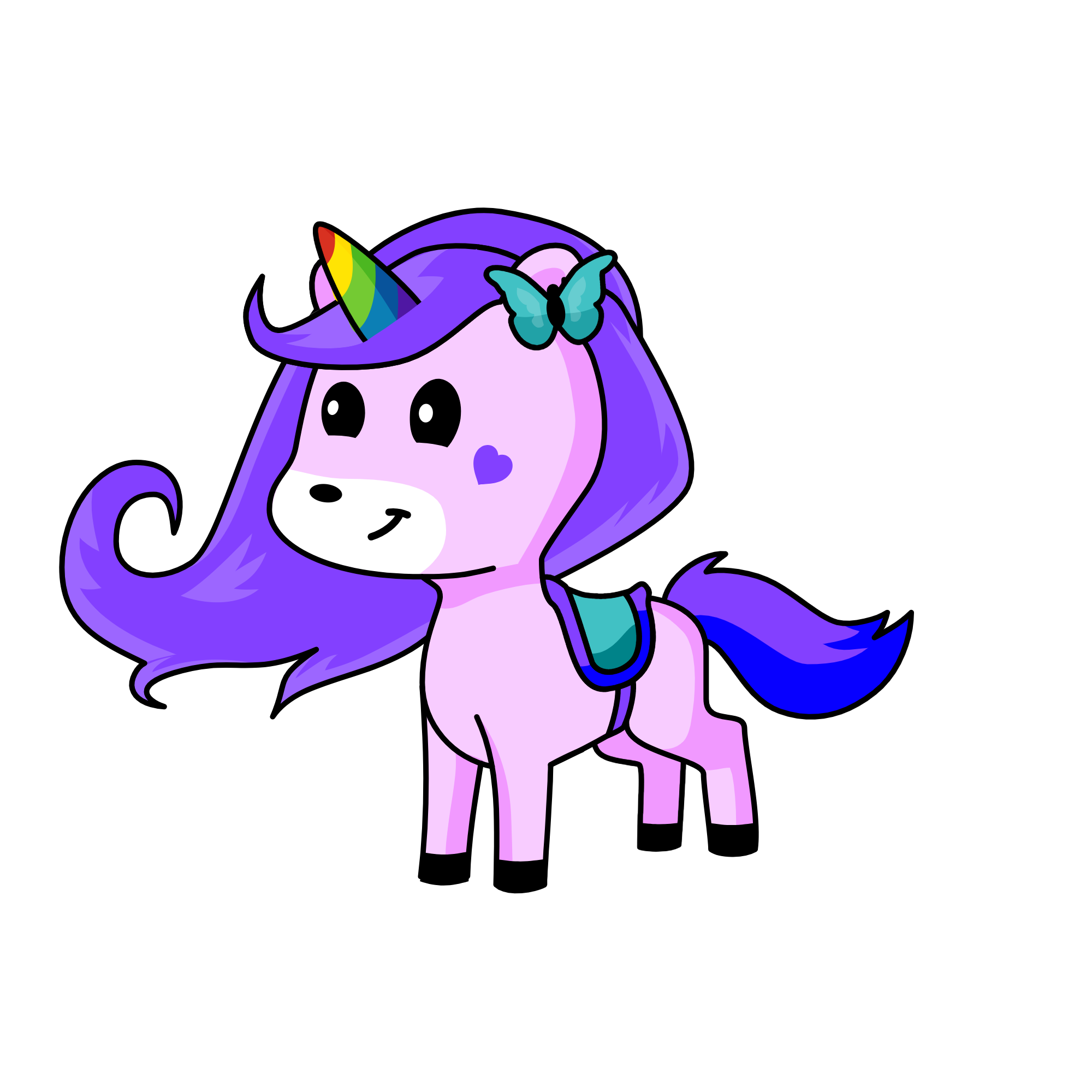 Vanillia, the unicorn