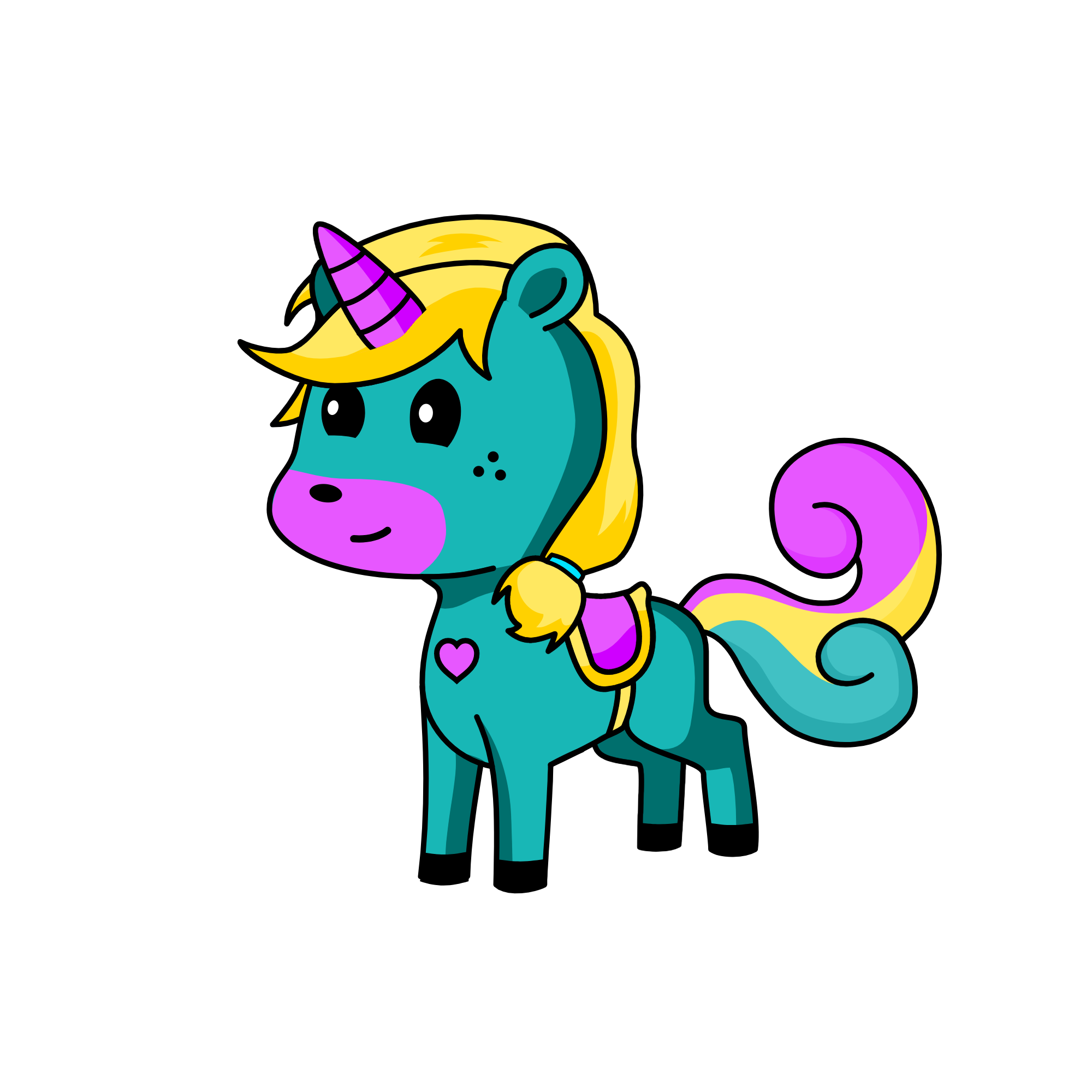 Avril, the unicorn