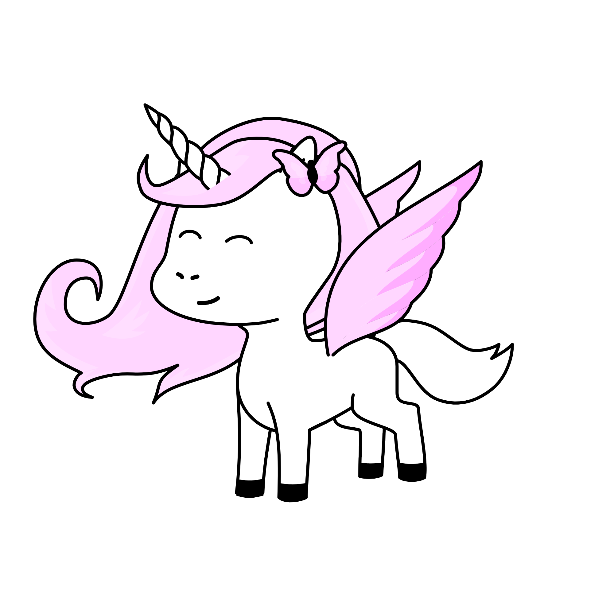 Pinky The Alicorn , the unicorn