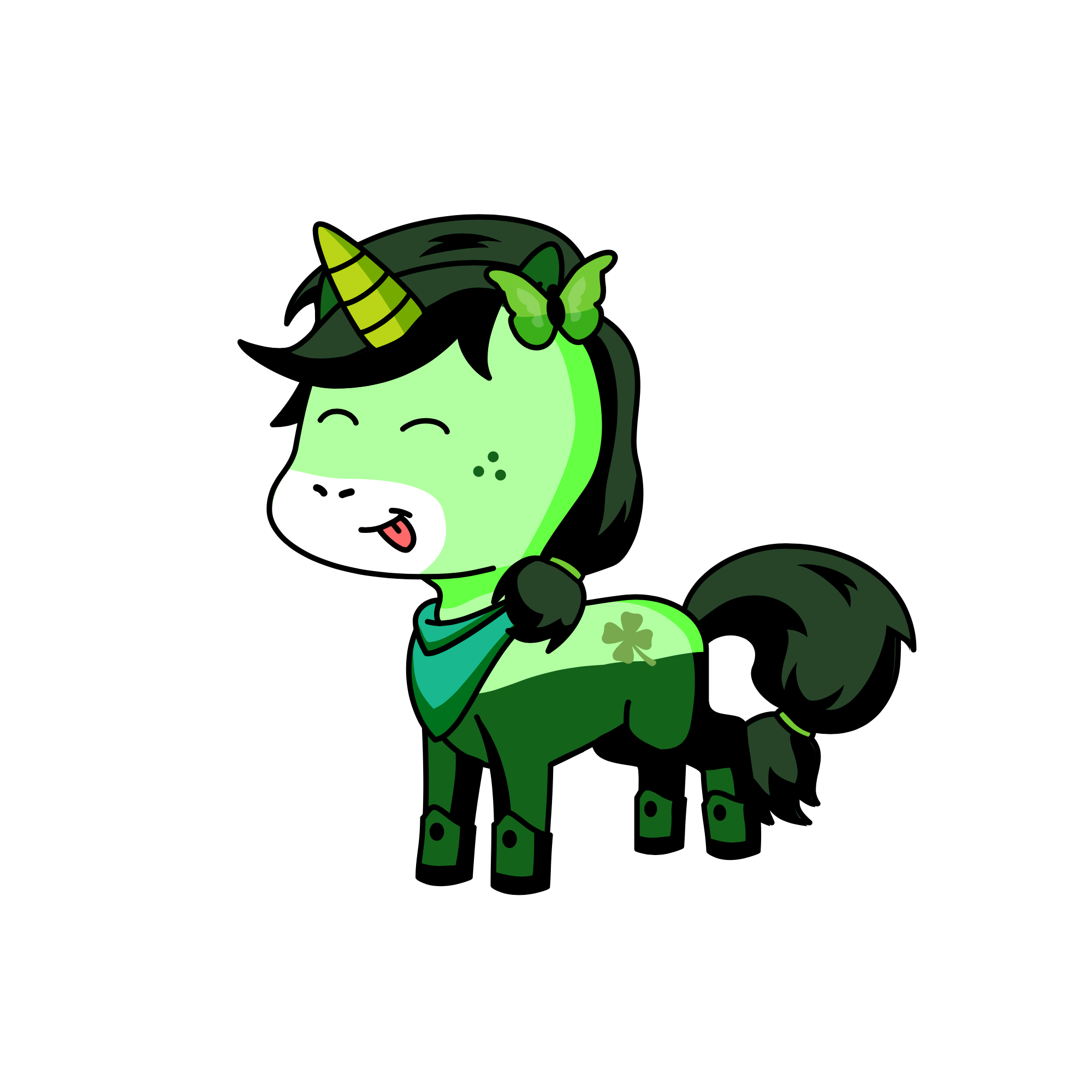 Lucky, the unicorn