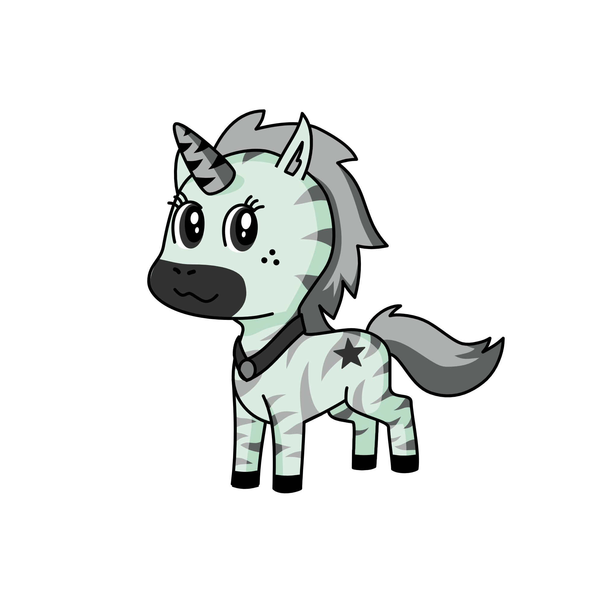 Moon, the unicorn