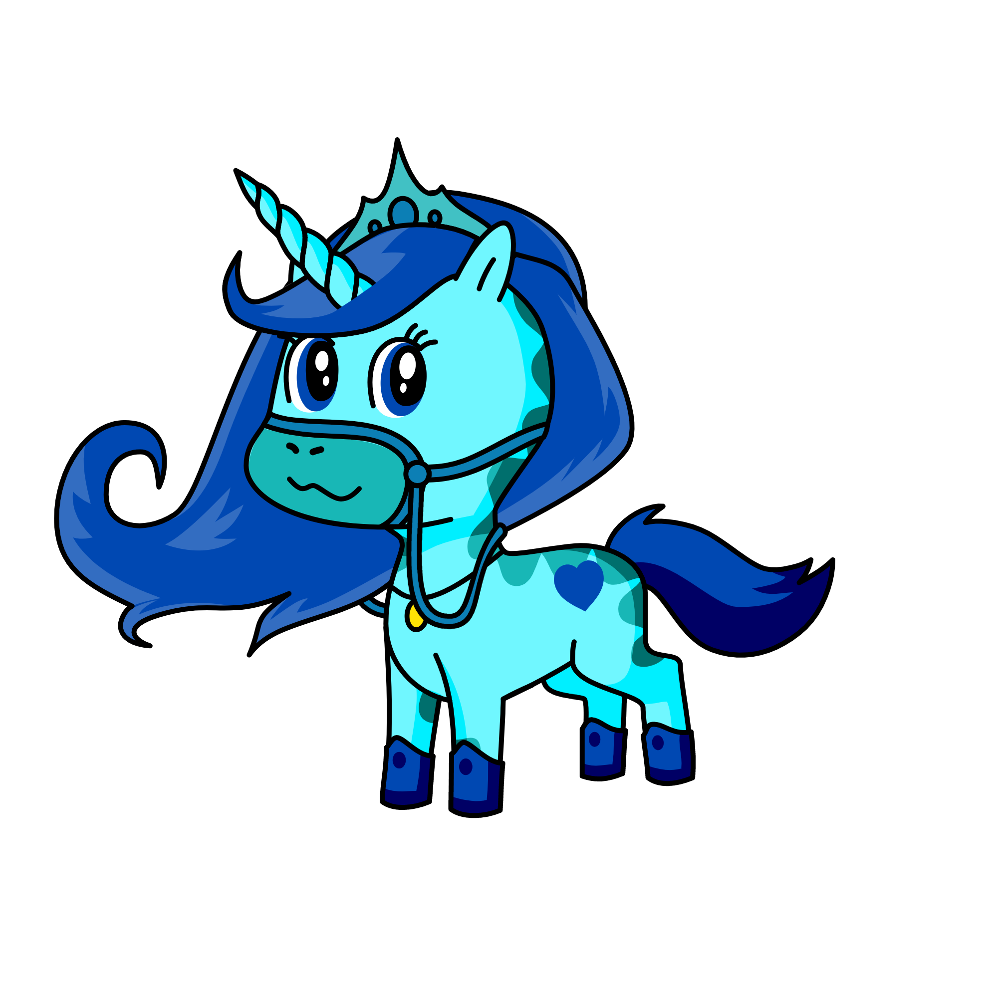 Funneh, the unicorn