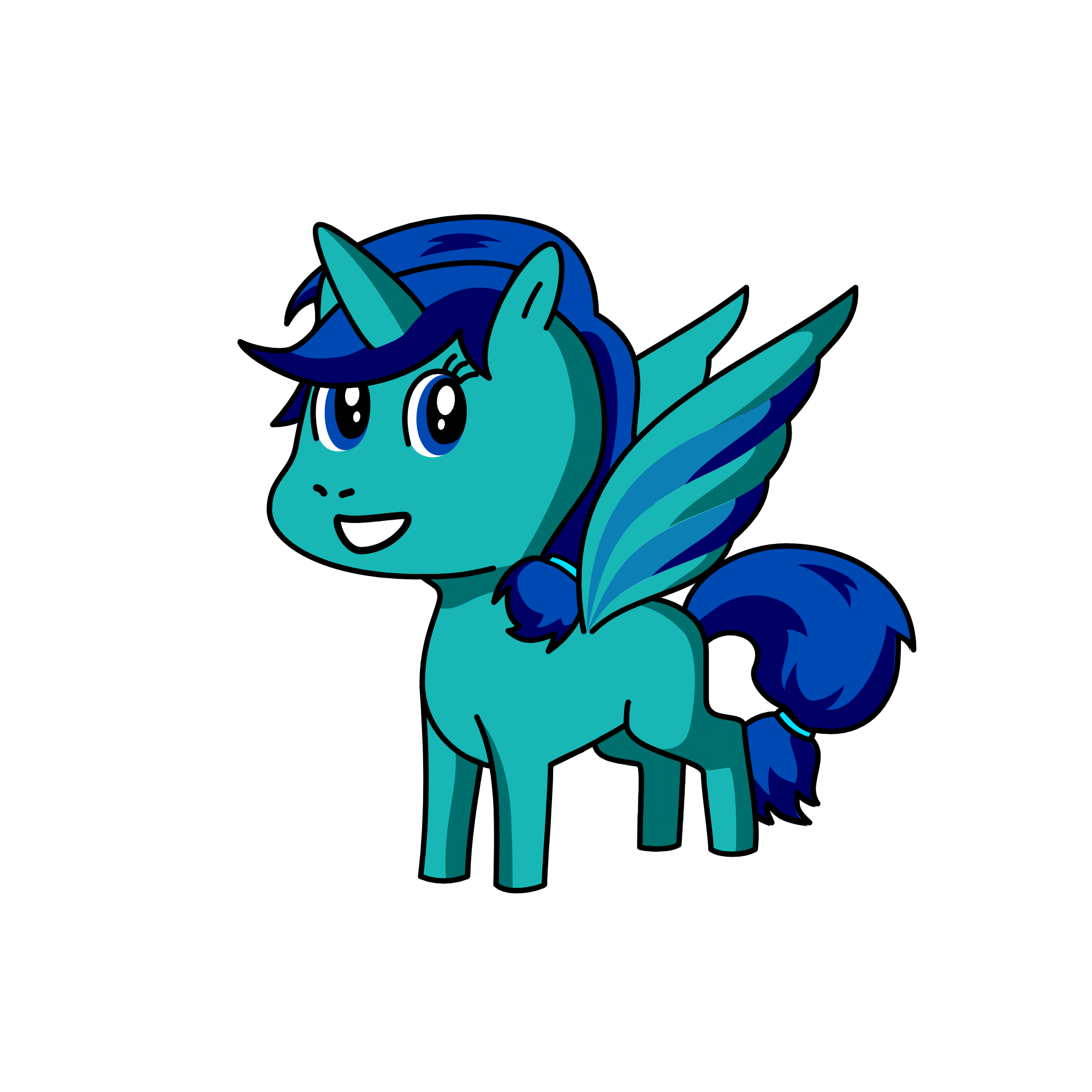 winter, the unicorn