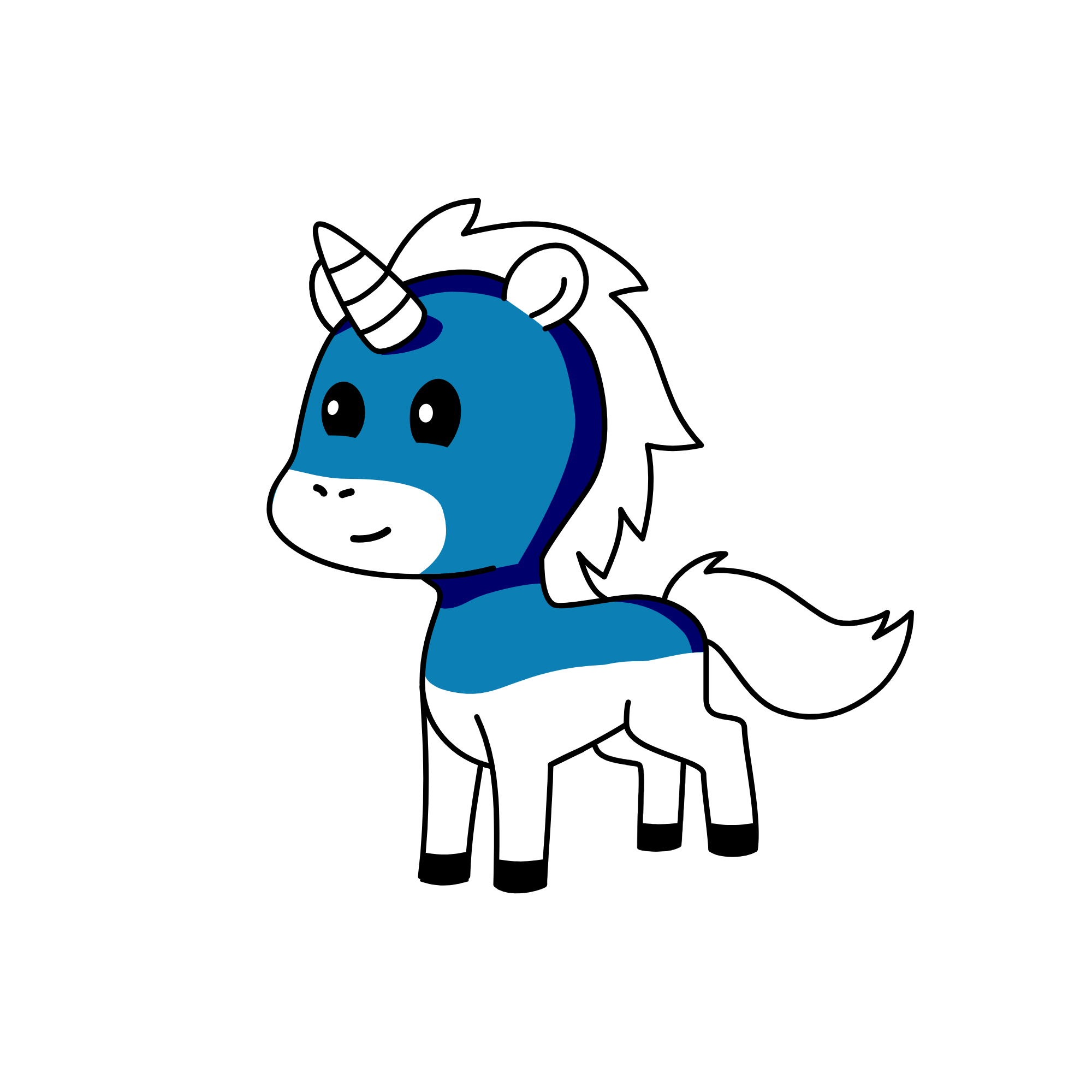 Edgar Cloudhopper, the unicorn